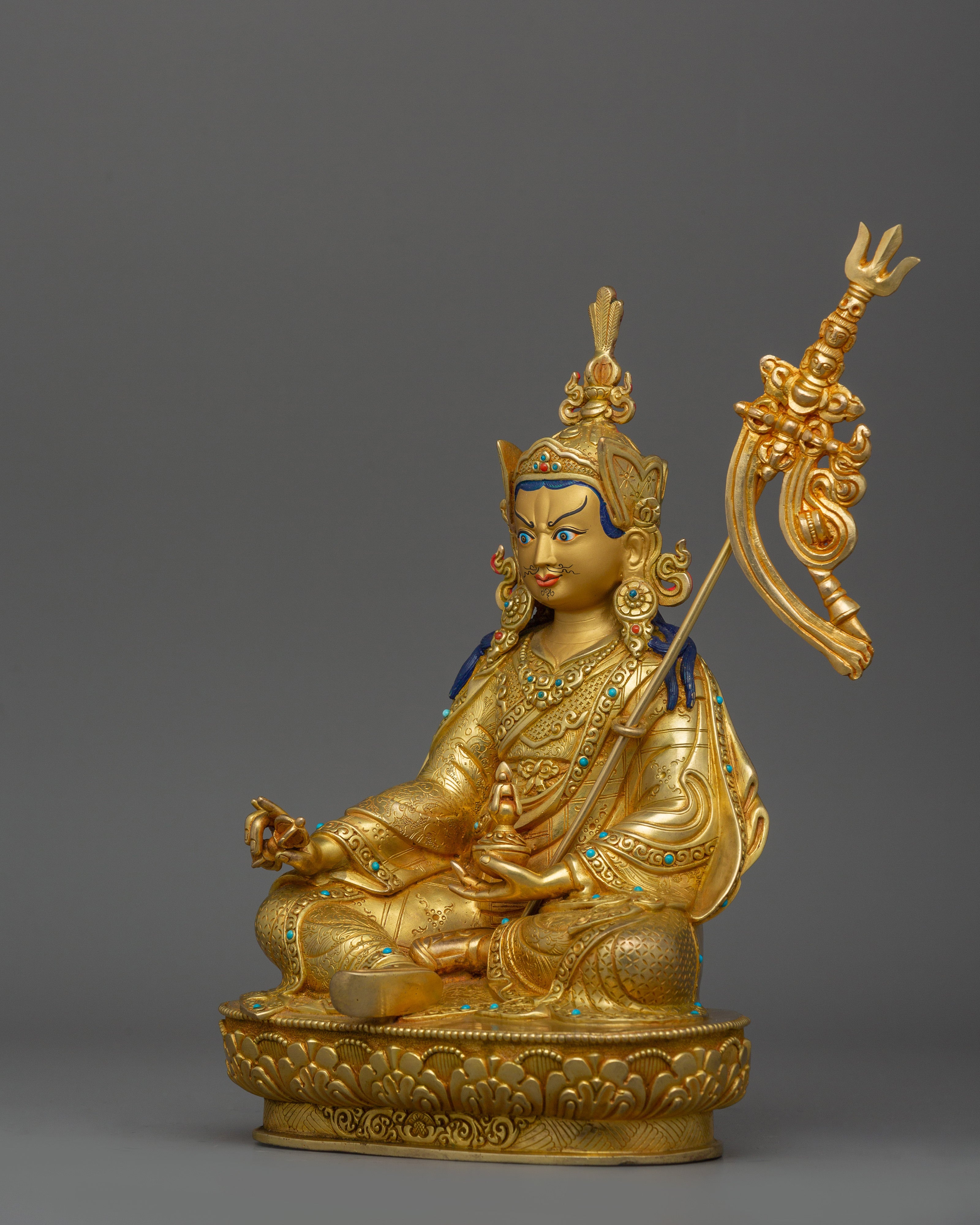 Tantric Buddhism Deity Guru Rinpoche | Tibetan Buddhist Master