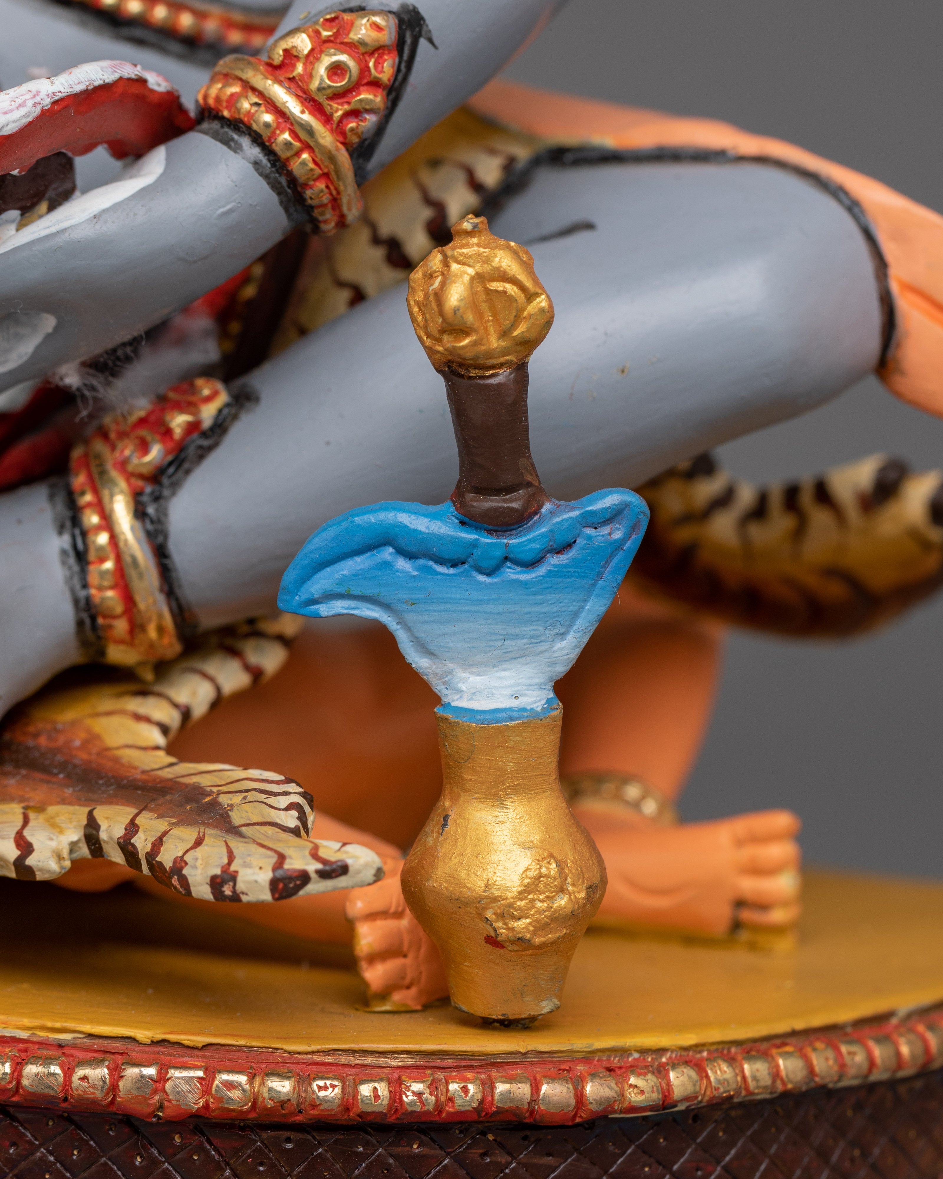 Brahmanrupa Mahakala Handmade Statue | "Mahakala in the Form of Brahman"