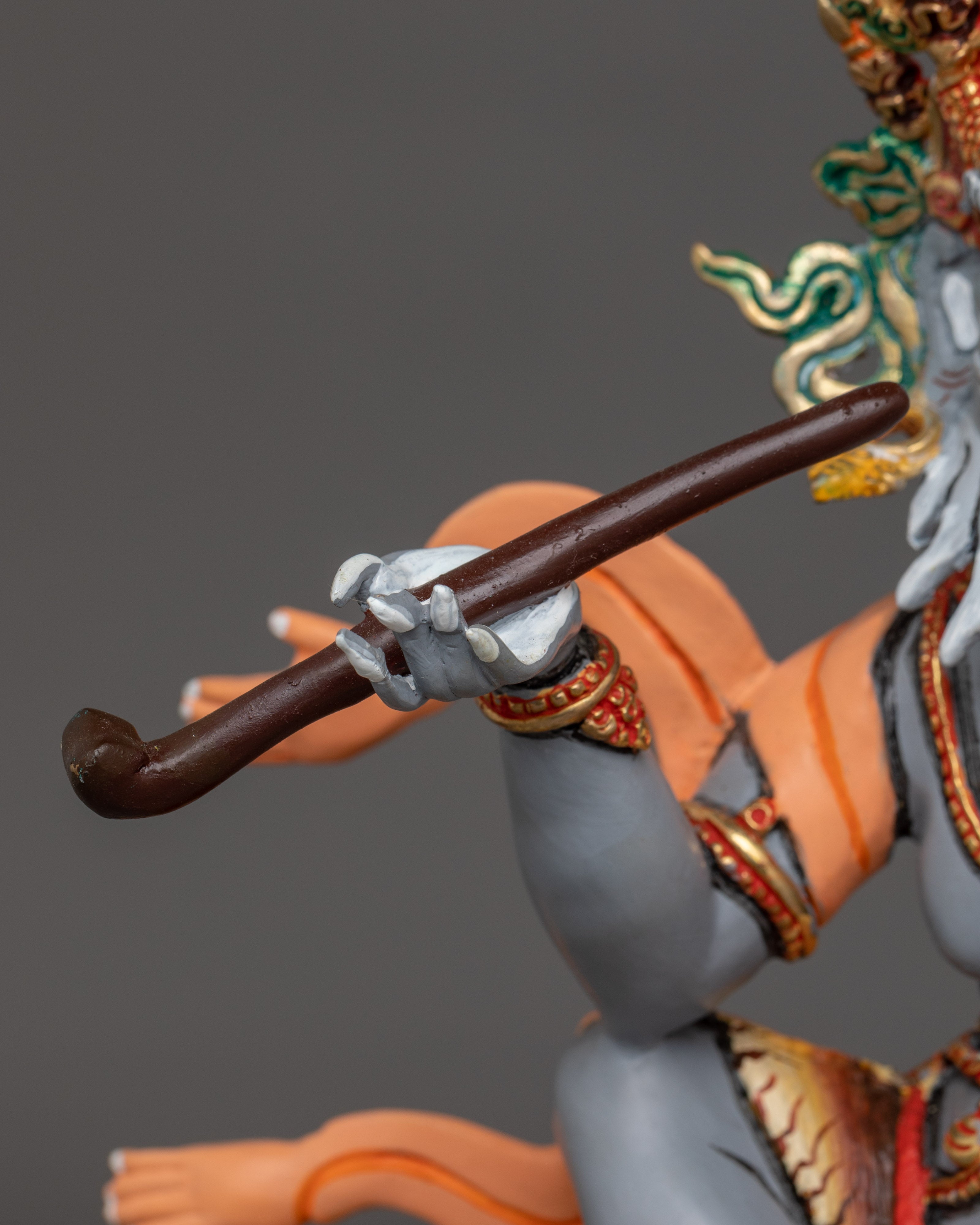 Brahmanrupa Mahakala Handmade Statue | "Mahakala in the Form of Brahman"