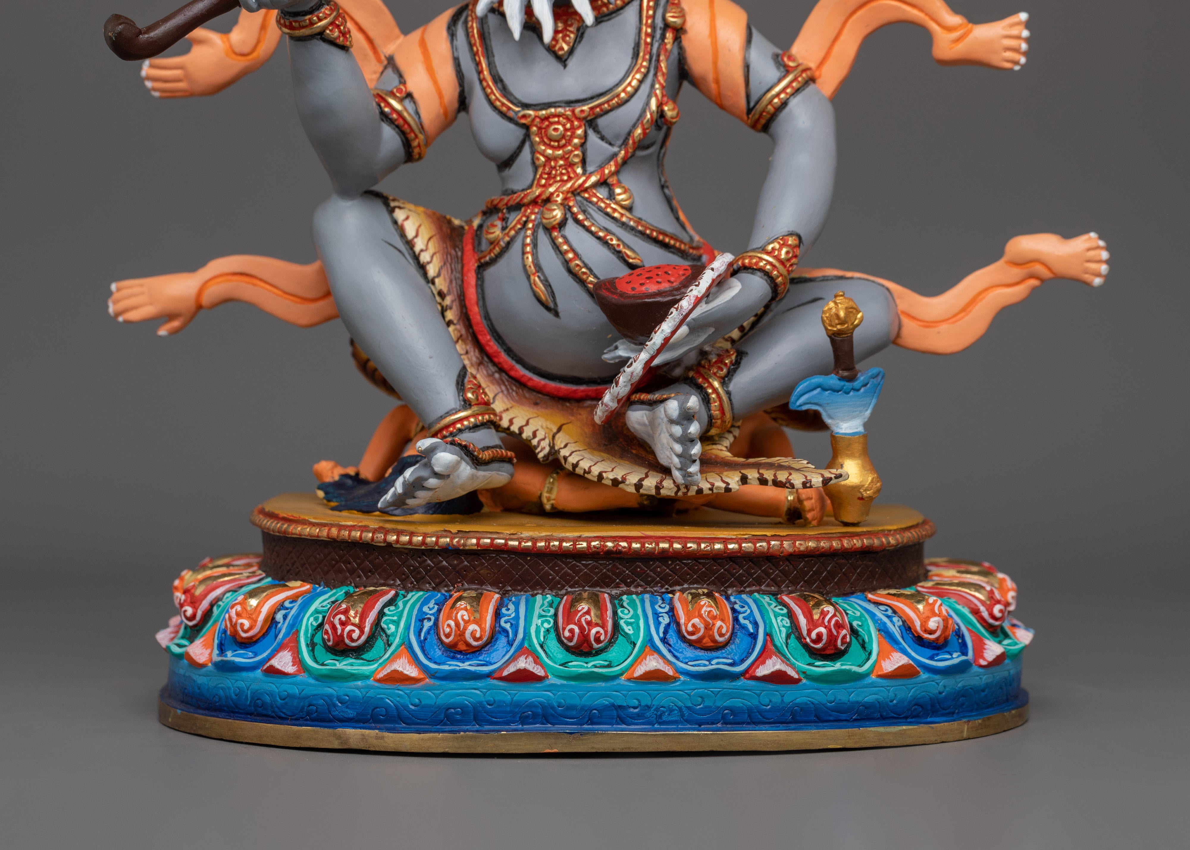 Brahmanrupa Mahakala Handmade Statue | "Mahakala in the Form of Brahman"