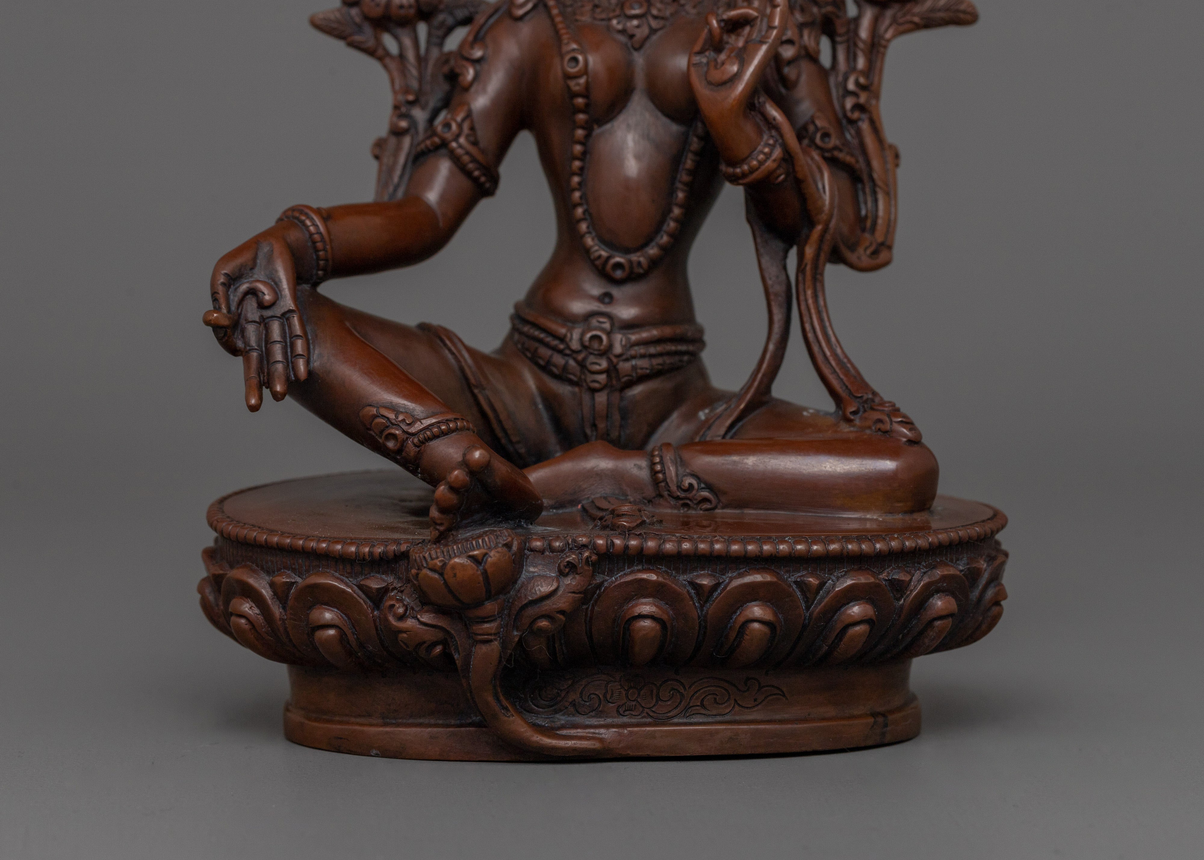 Green Tara in Varada Mudra | Divine Feminine Energy