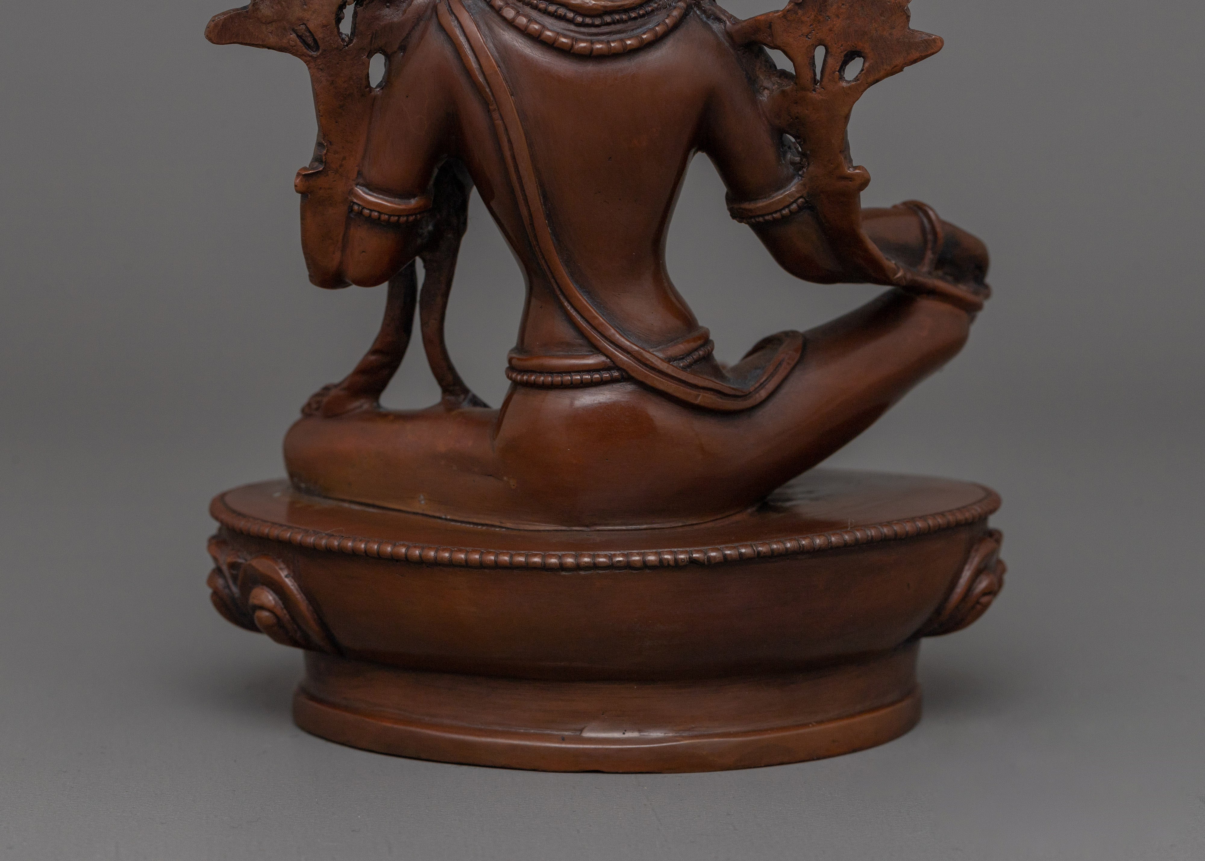 Green Tara in Varada Mudra | Divine Feminine Energy