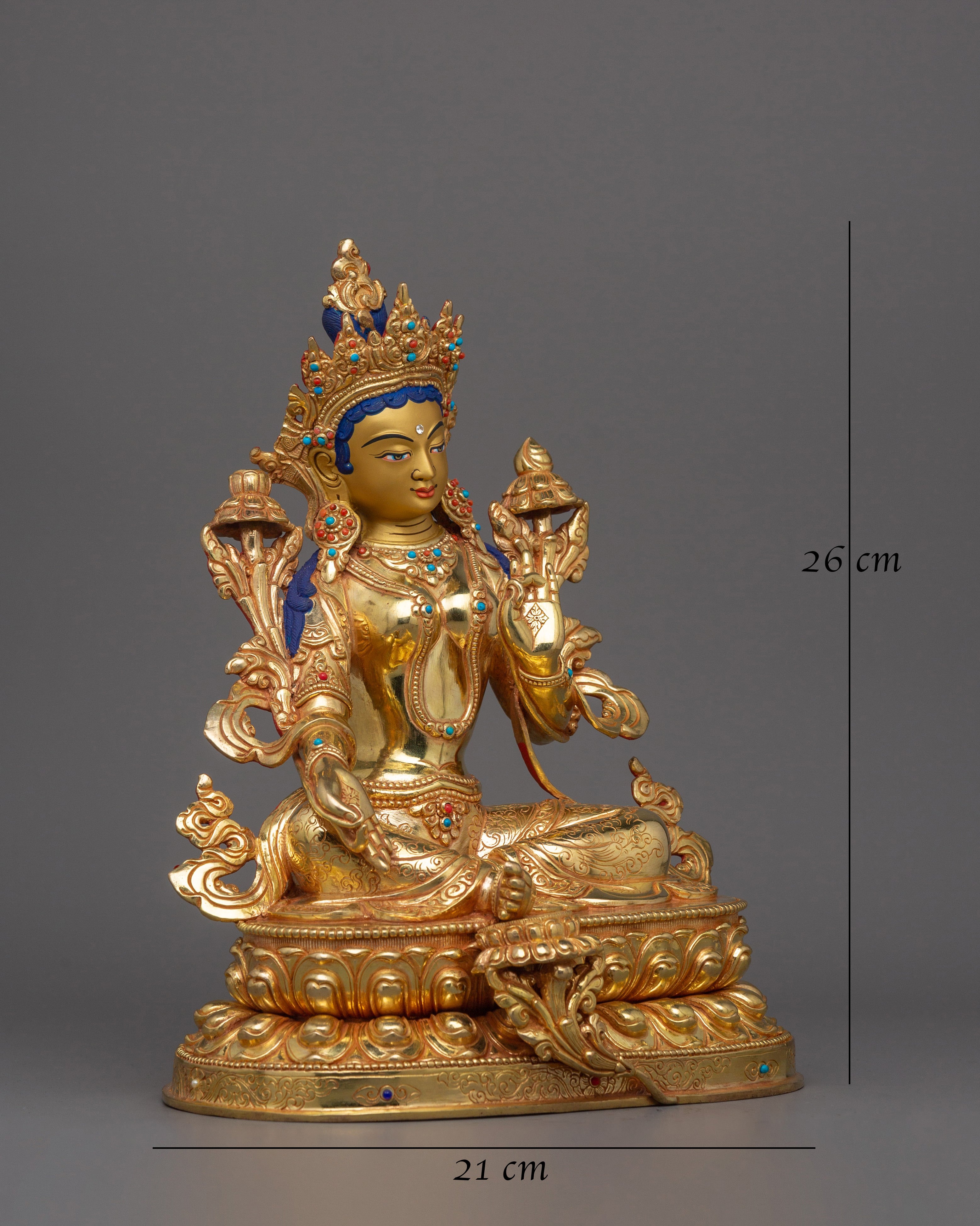 sacred-green-tara-idol