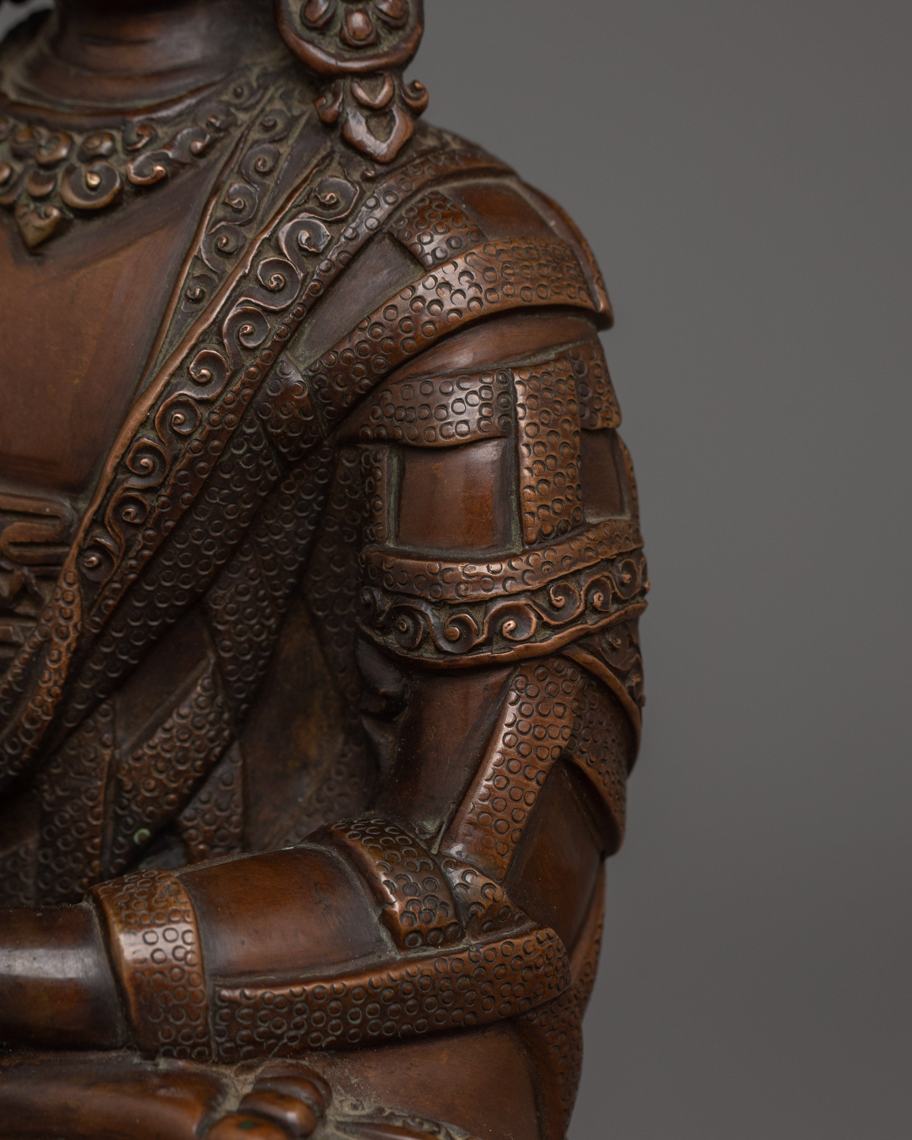 Handmade Statue of Crown Shakyamuni Buddha | Crowned Buddha of Enlightenment