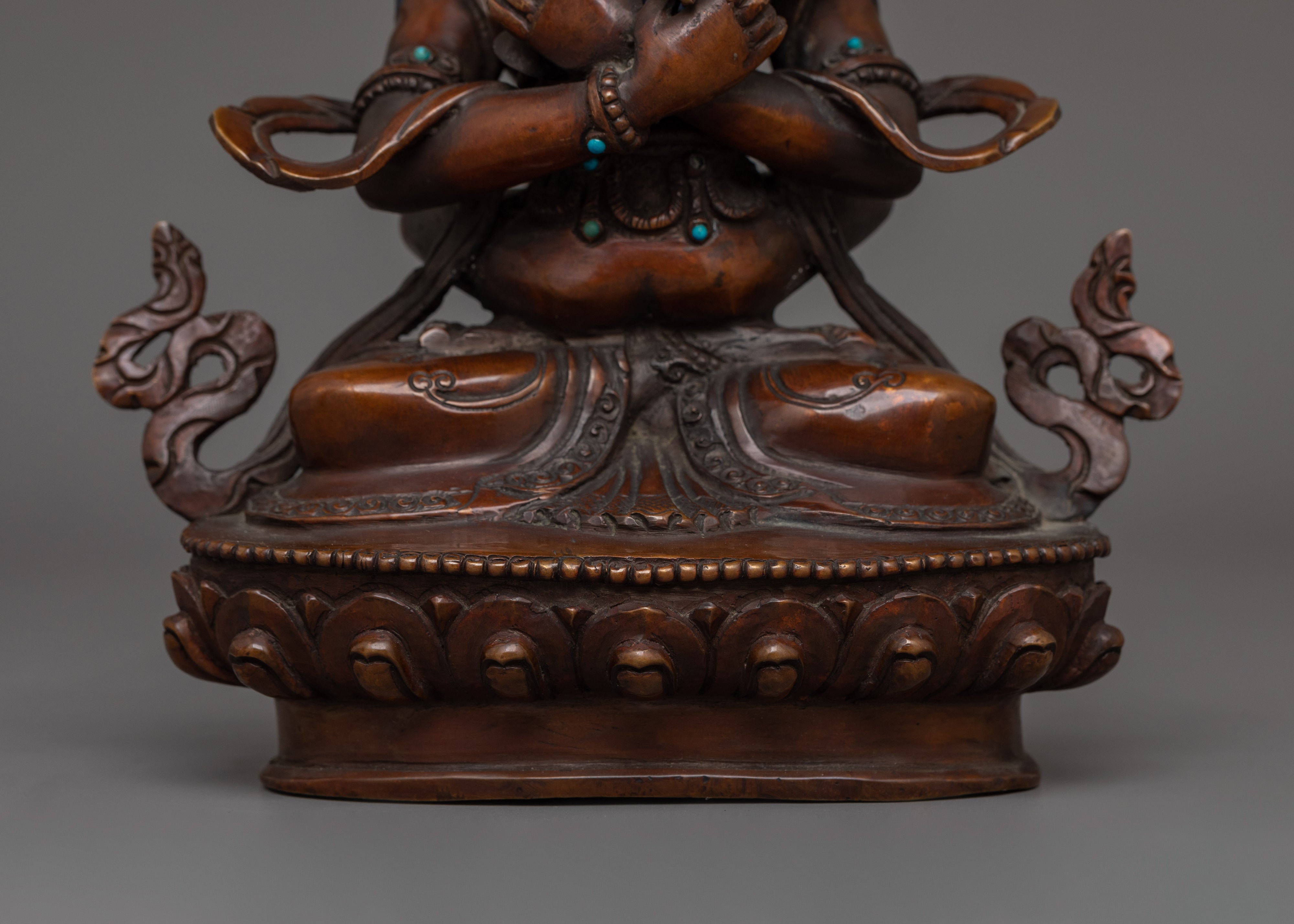 Himalayan Statue of Vajradhara with Consort | The Union of Wisdom and Compassion