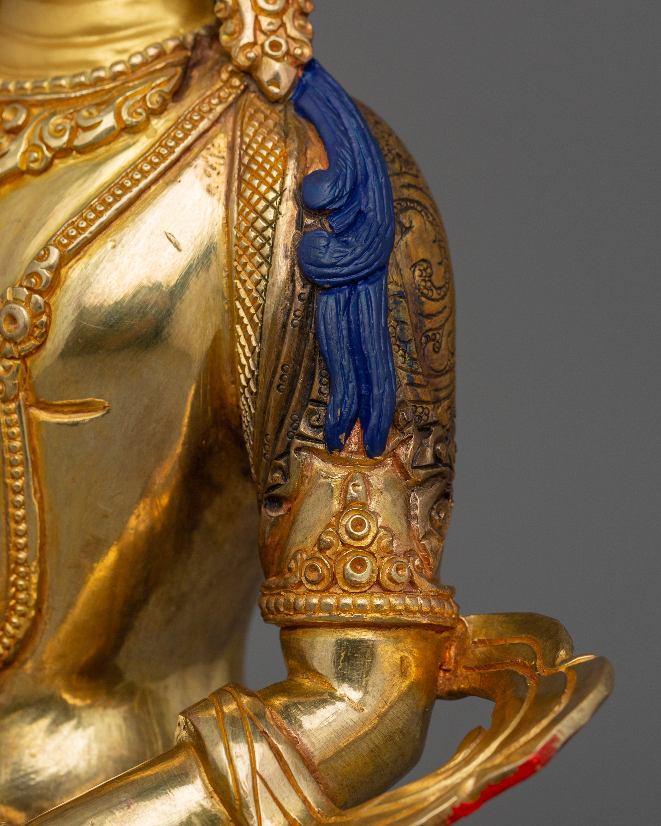 Meditation and Longevity Deity Amitayus | Tantric Buddhism Figurine