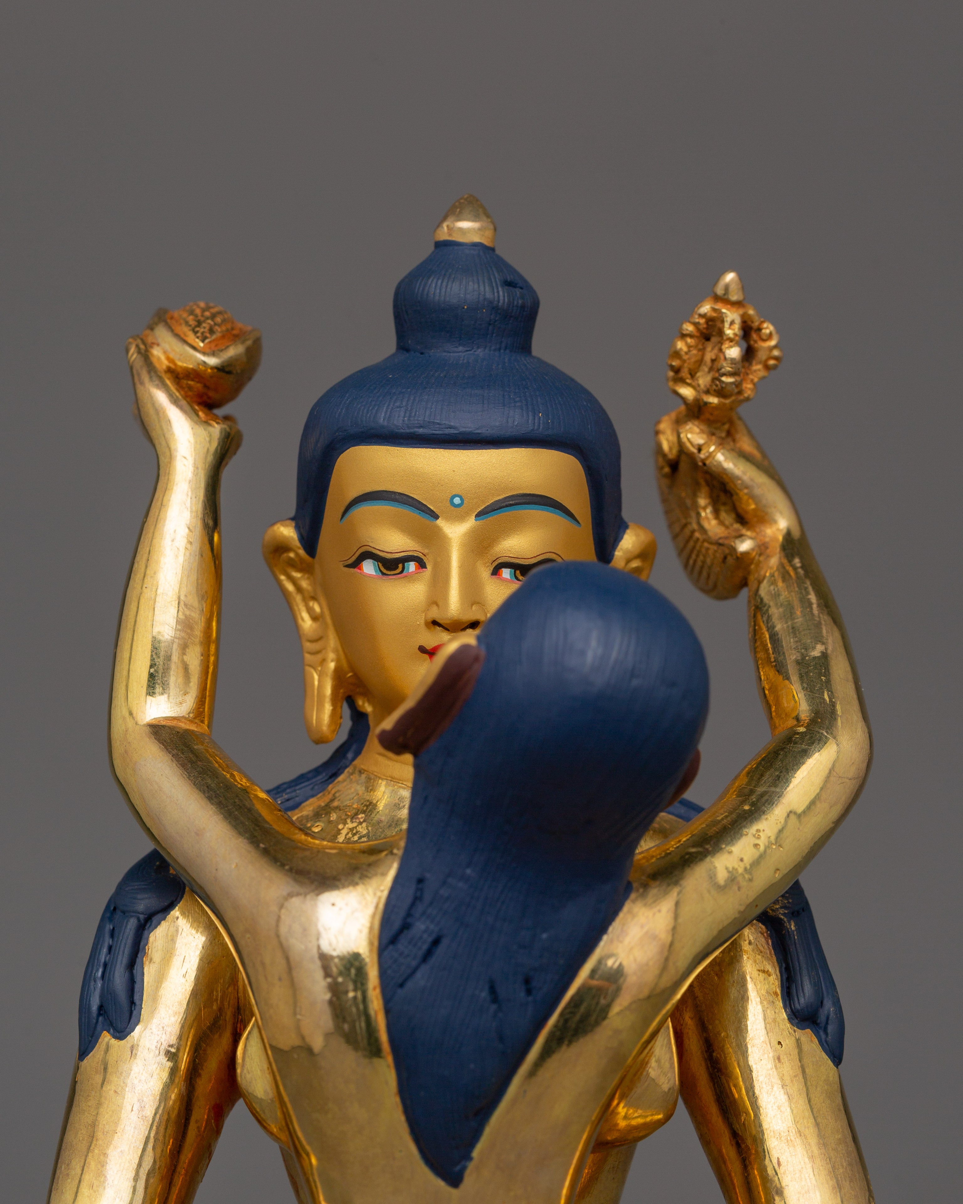 Traditional Statue of Samantabhadra with Consort | The Unity of Wisdom and Compassion