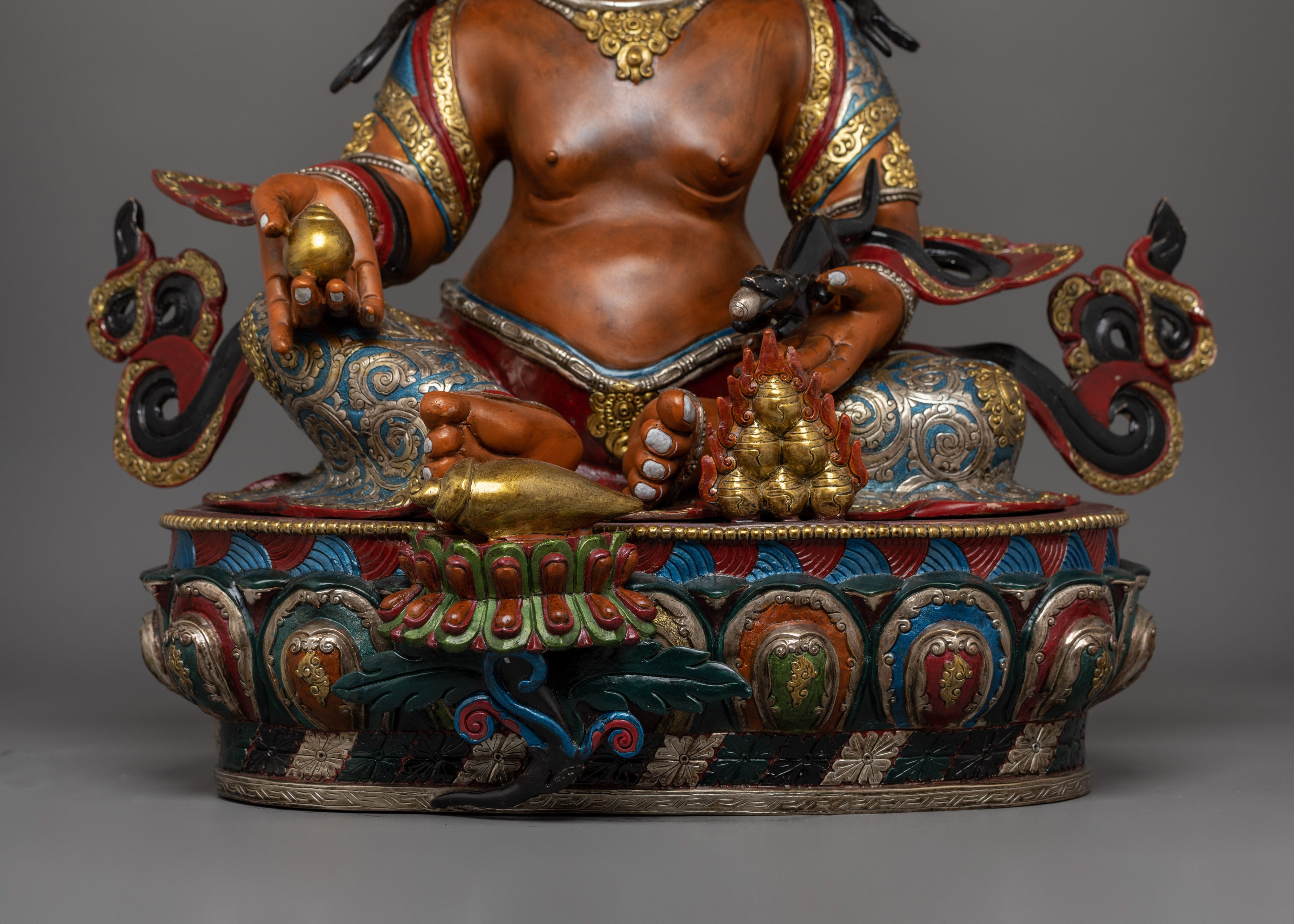 Himalayan Spiritual Art of Dzambhala | The Deity of Wealth and Good Fortune