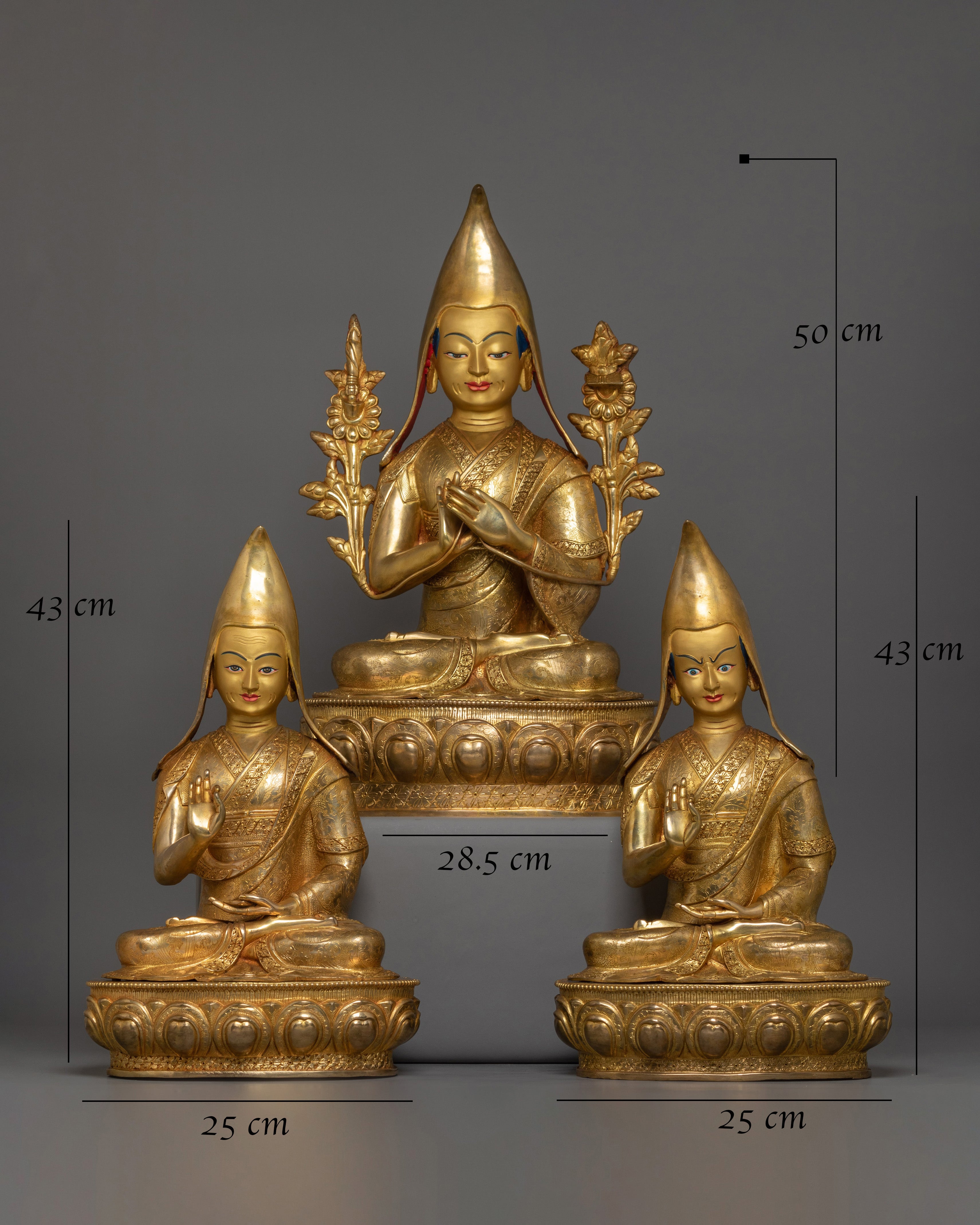 himalayan-statue-set-of-tsongkhapa