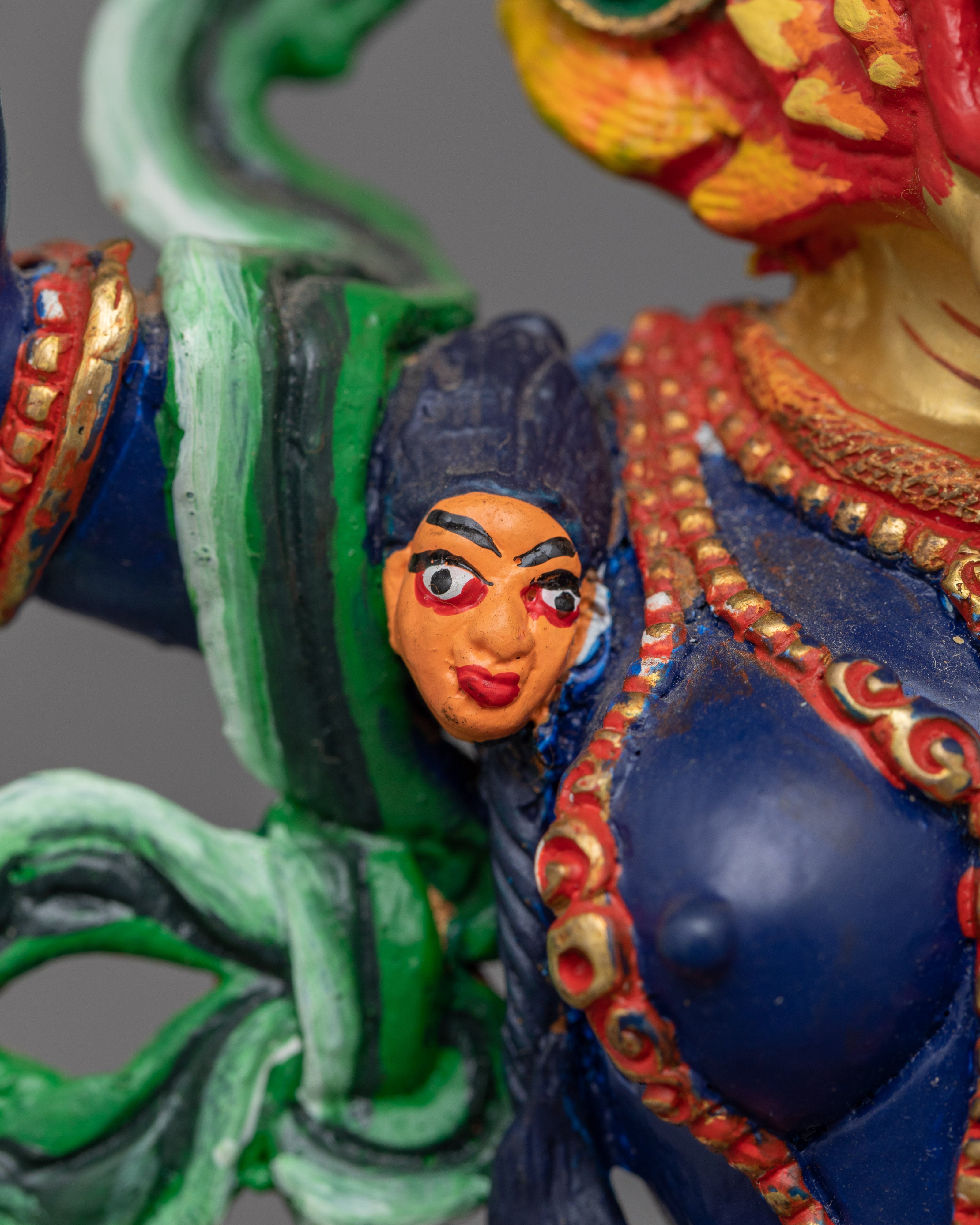 Simha mukha Wrathful Deity | Wrathful Compassion