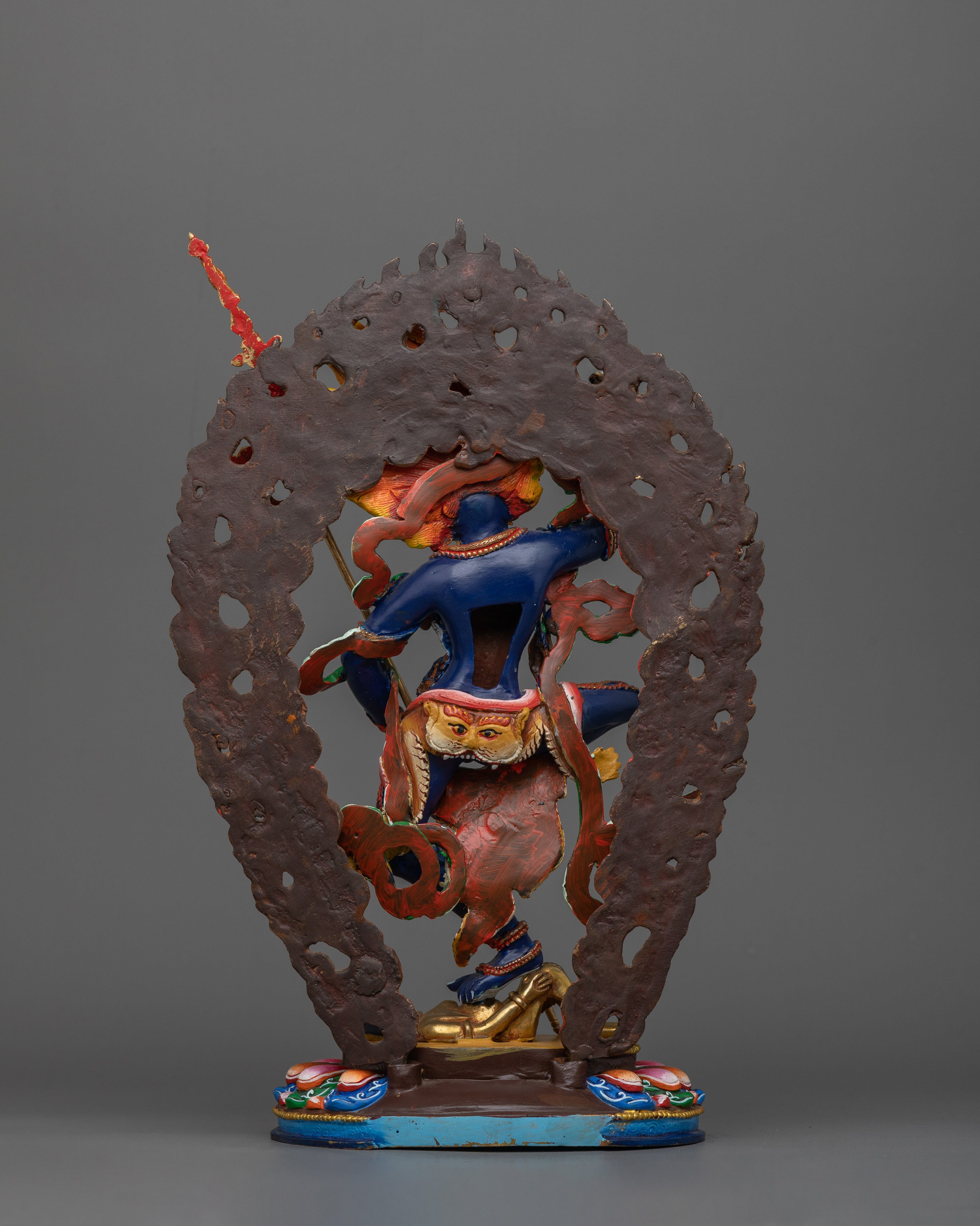 Simha mukha Wrathful Deity | Wrathful Compassion