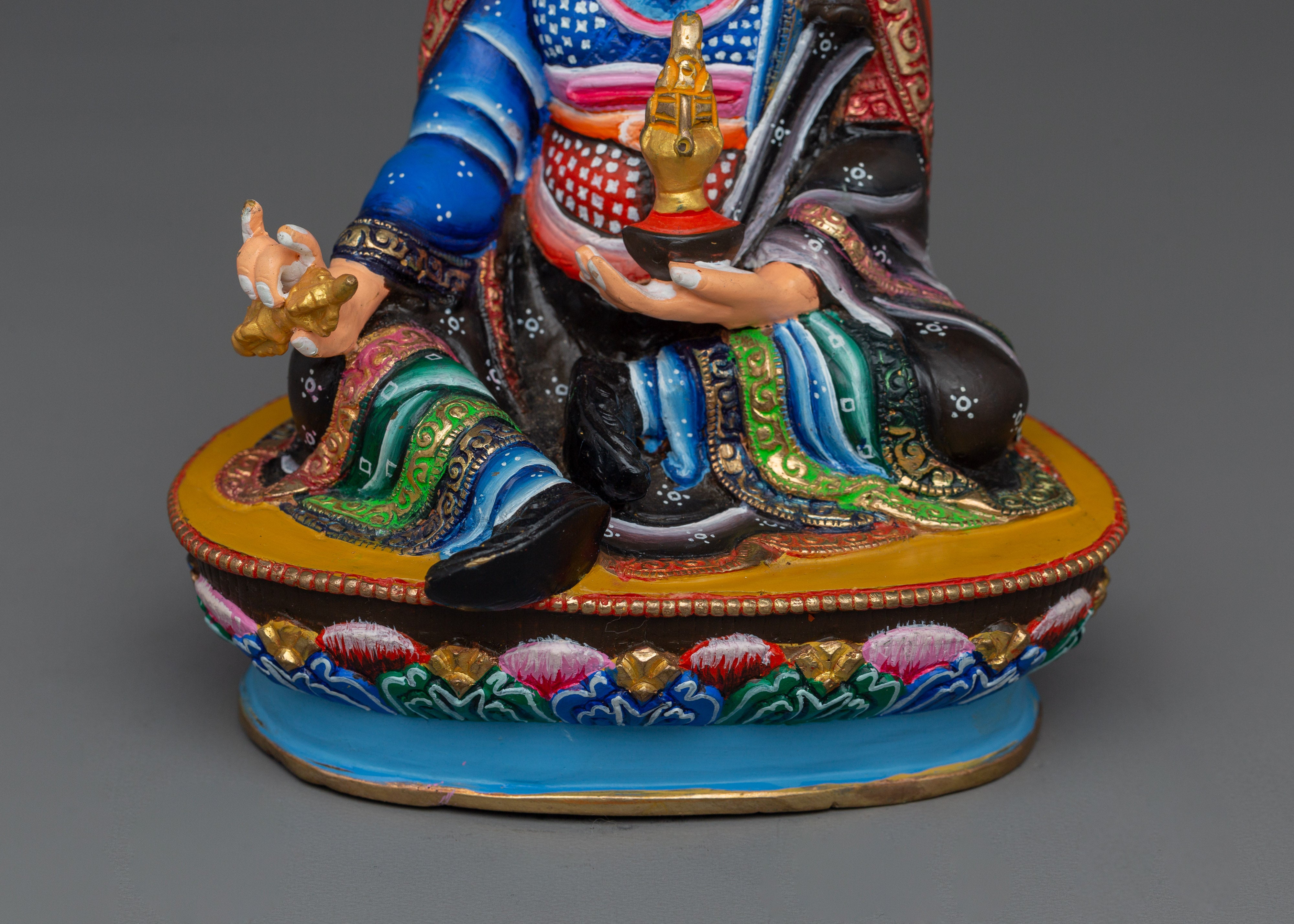 Traditional Sculpture of Guru Rinpoche | Divine Protector