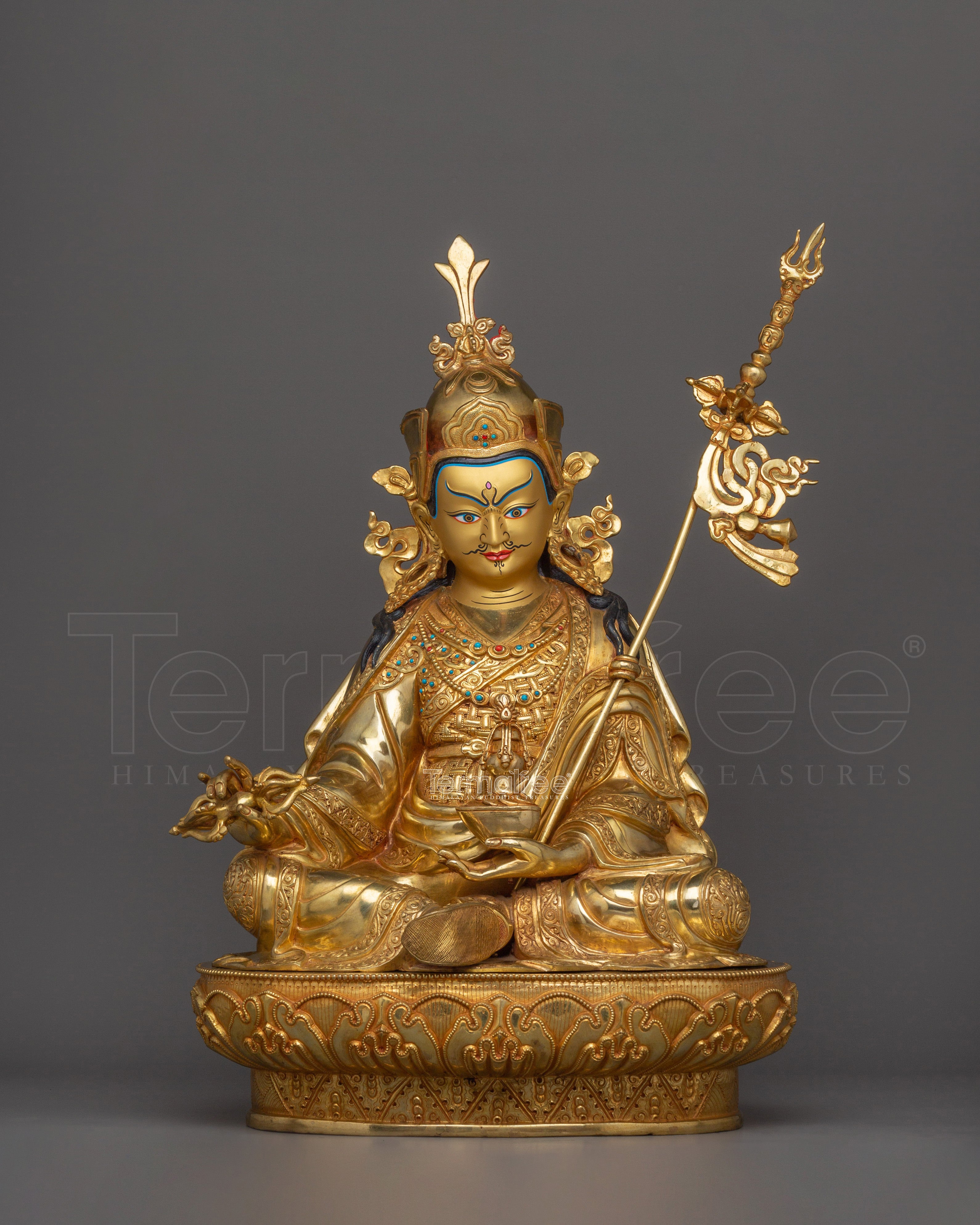 Himalayan Sculpture of Guru Rinpoche | The Master of Tantric Wisdom