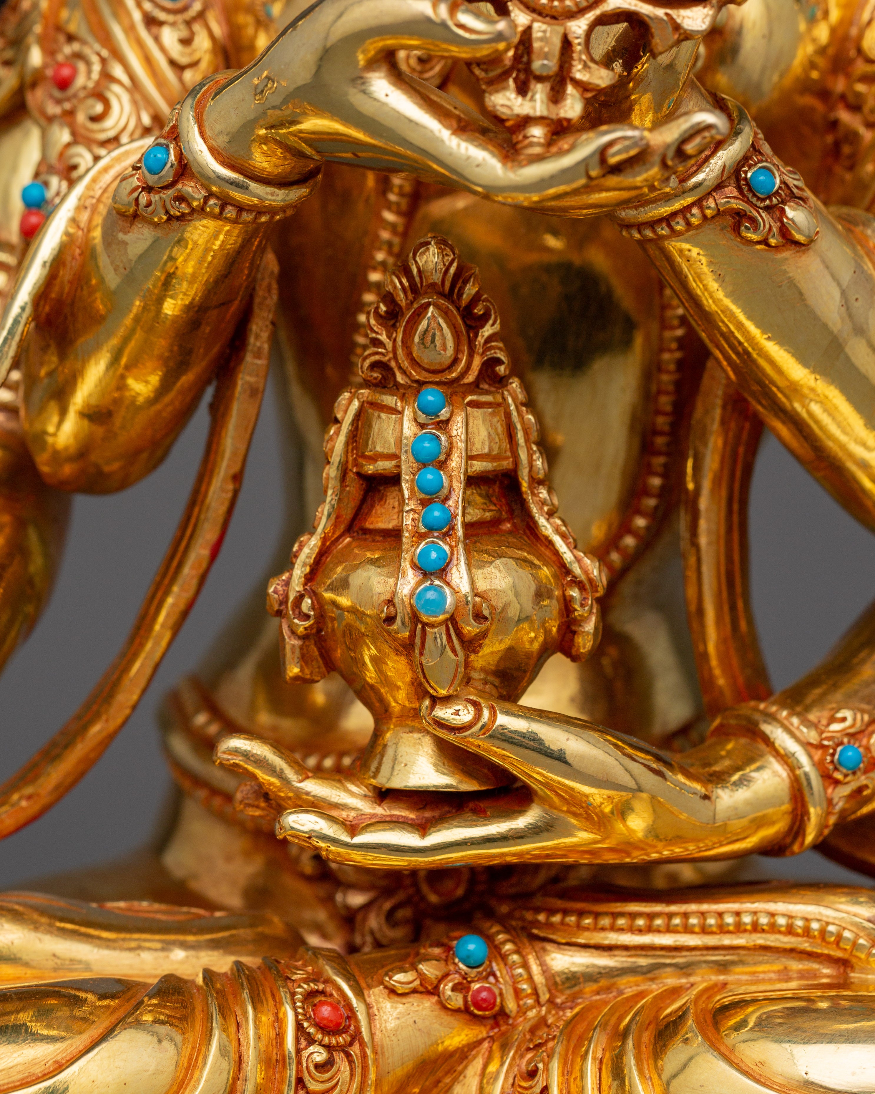 Handmade Sculpture of Namgyalma | The Compassionate Goddess of Longevity