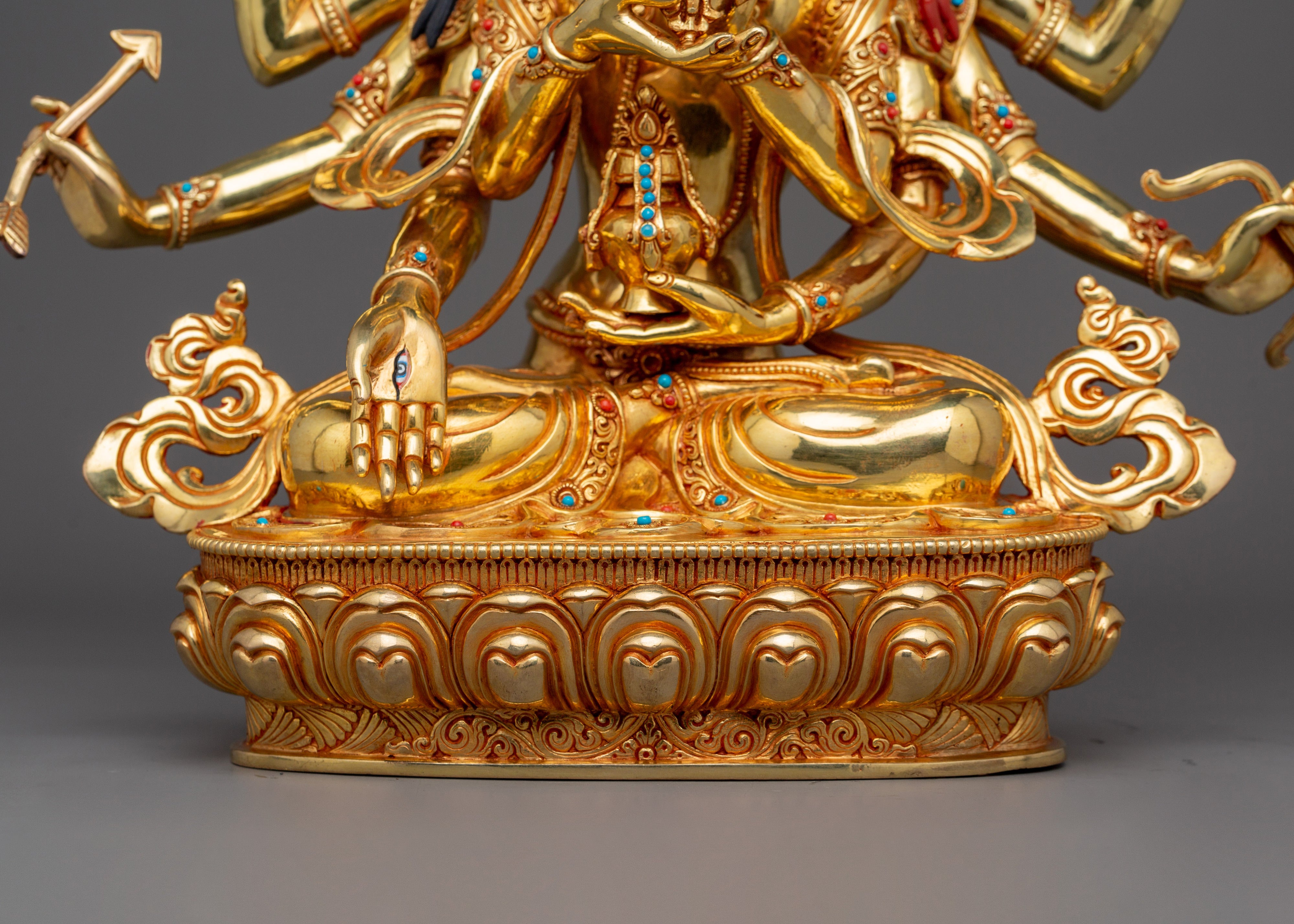 Handmade Sculpture of Namgyalma | The Compassionate Goddess of Longevity