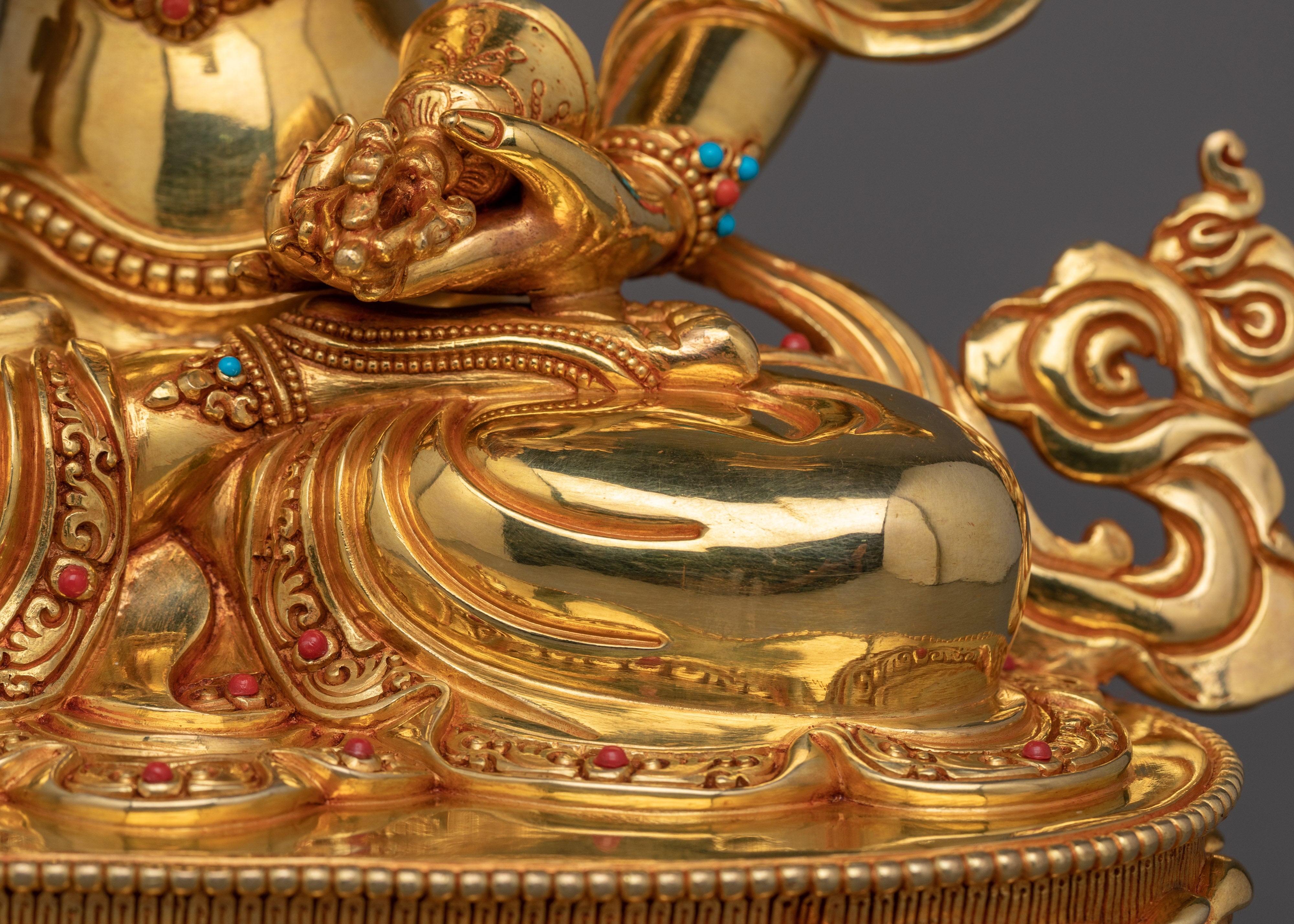 Traditional Handmade Statue of Vajrasattva | The Embodiment of Purification