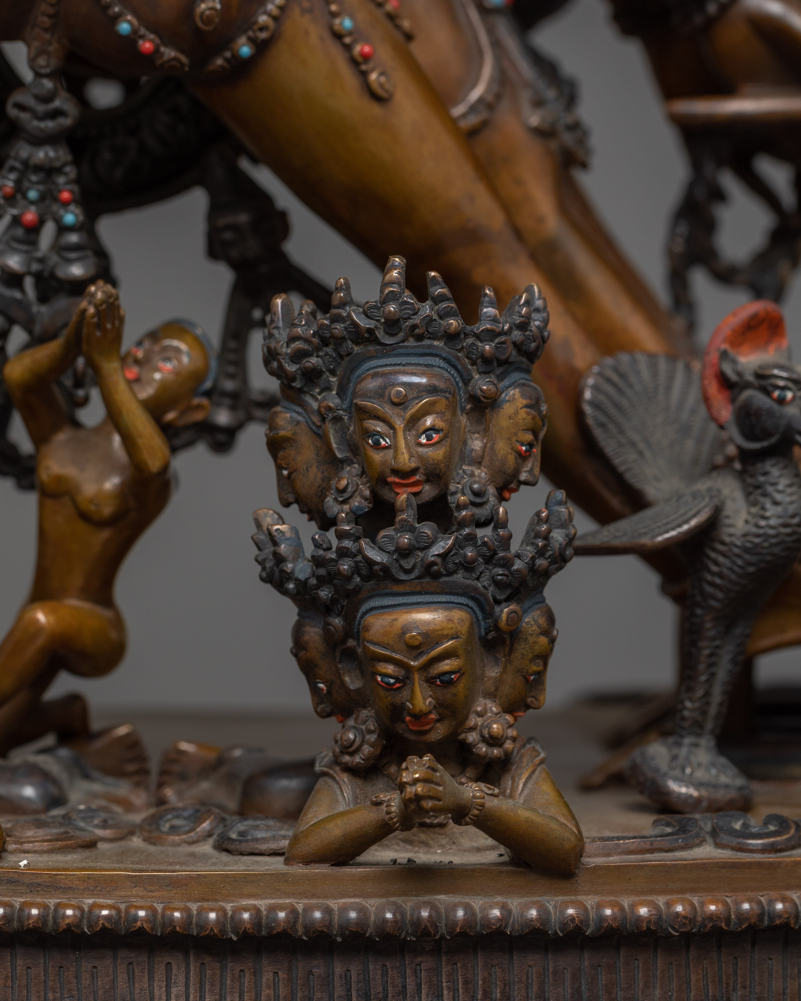 Traditional Sculpture of Yamantaka | The Wrathful Manifestation of Compassion
