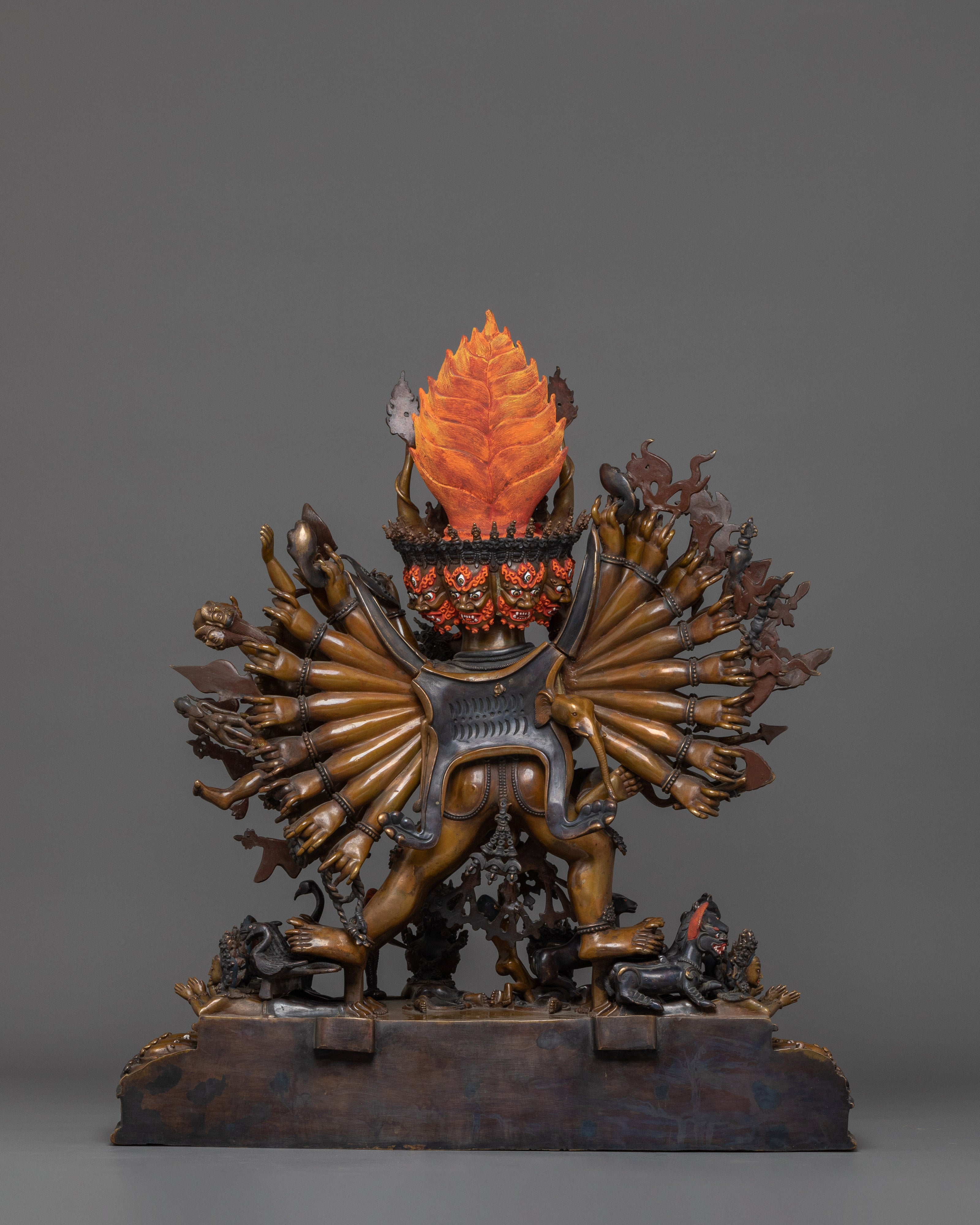 Traditional Sculpture of Yamantaka | The Wrathful Manifestation of Compassion