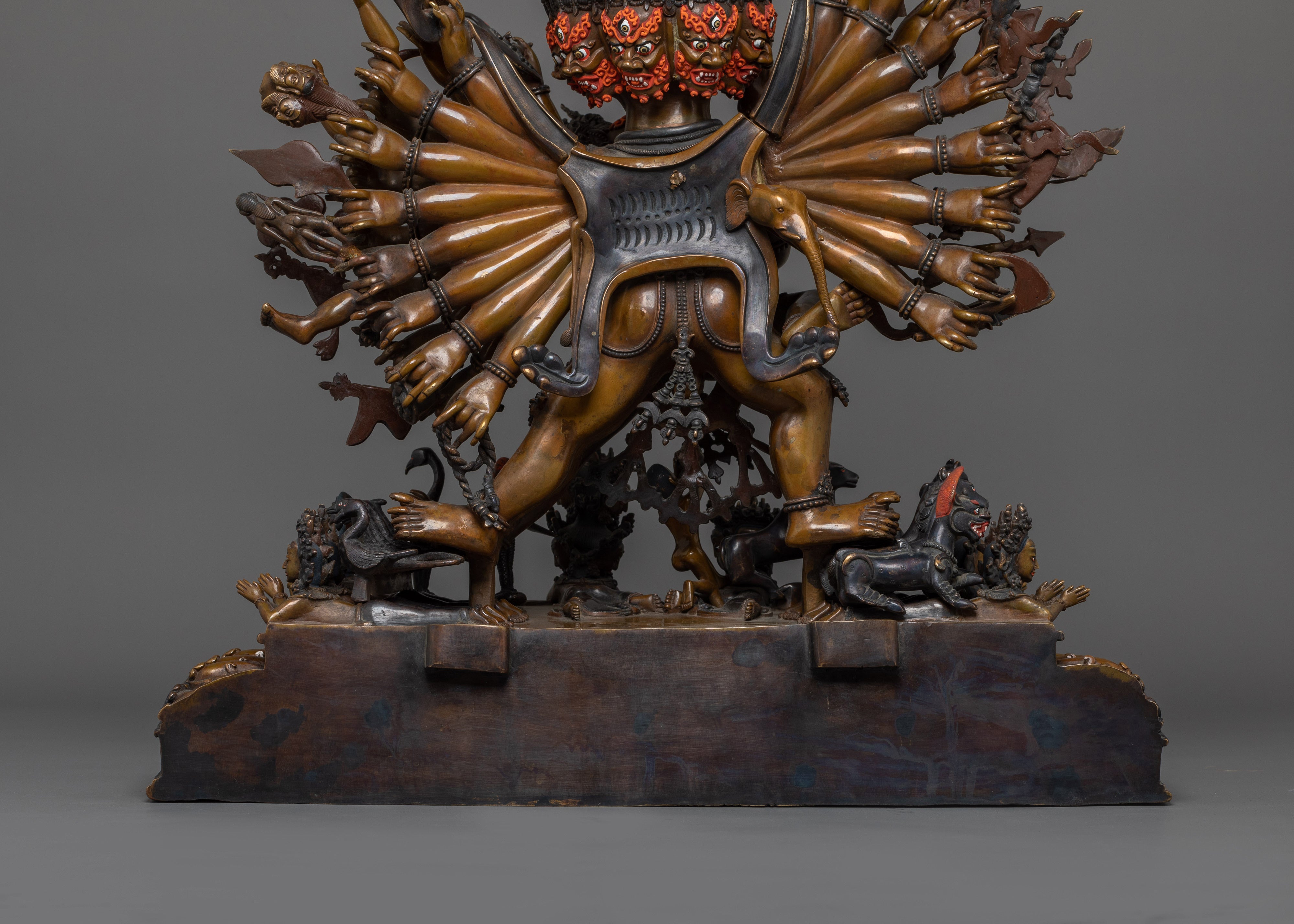 Traditional Sculpture of Yamantaka | The Wrathful Manifestation of Compassion