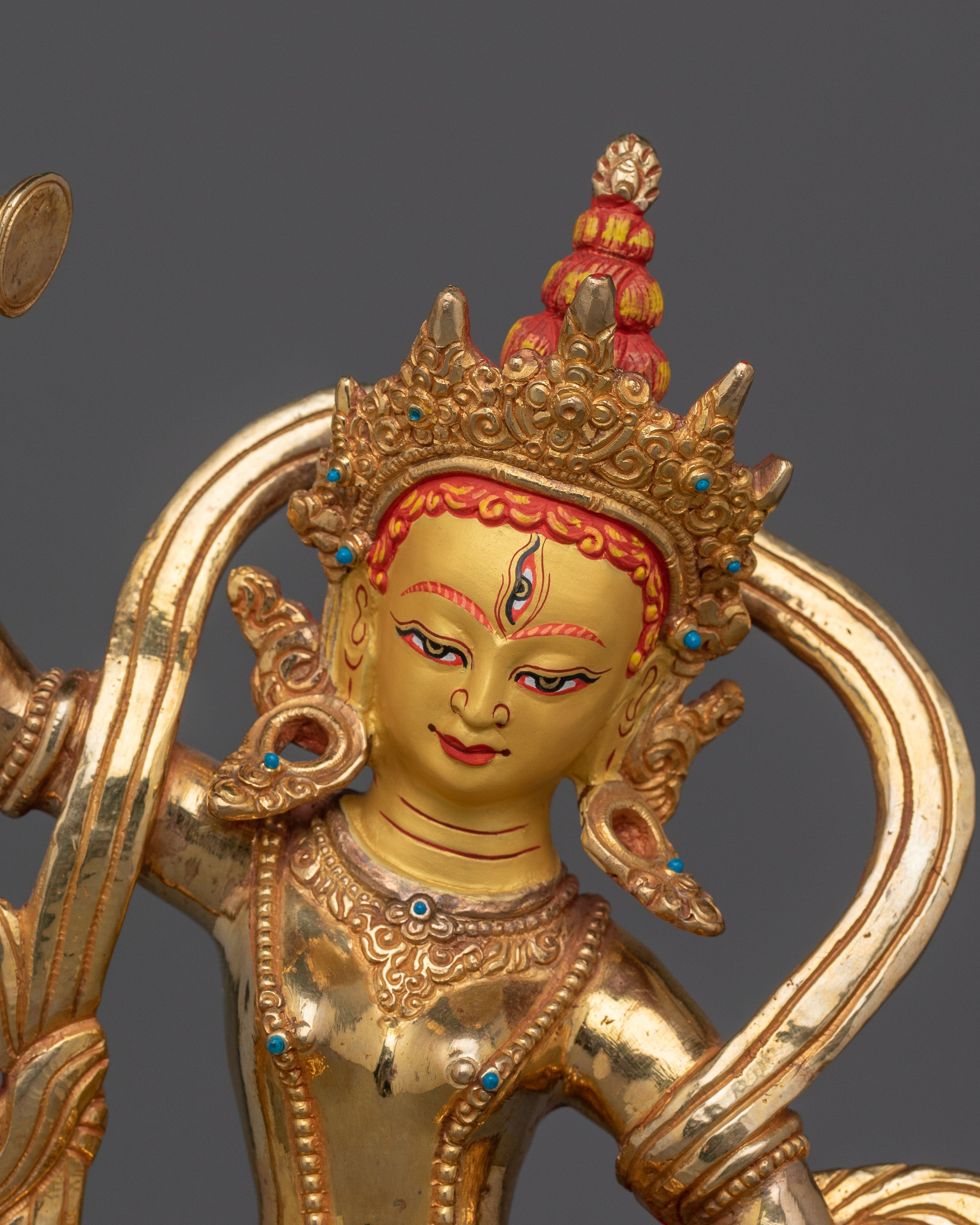 Traditional Statue of Machig Labdron | Female Buddhist Deity