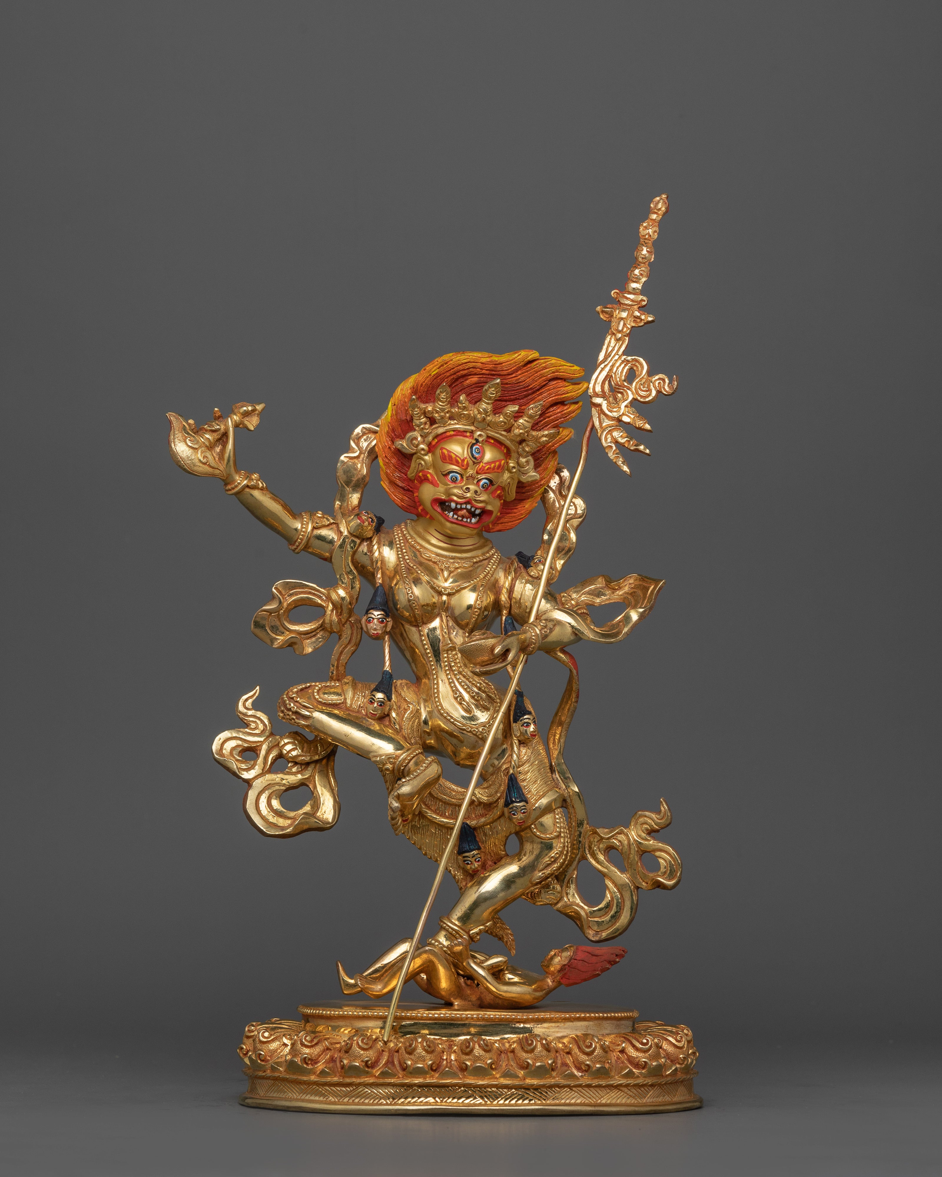 Simhamukha Lion Faced Dakini | Wrathful Goddess