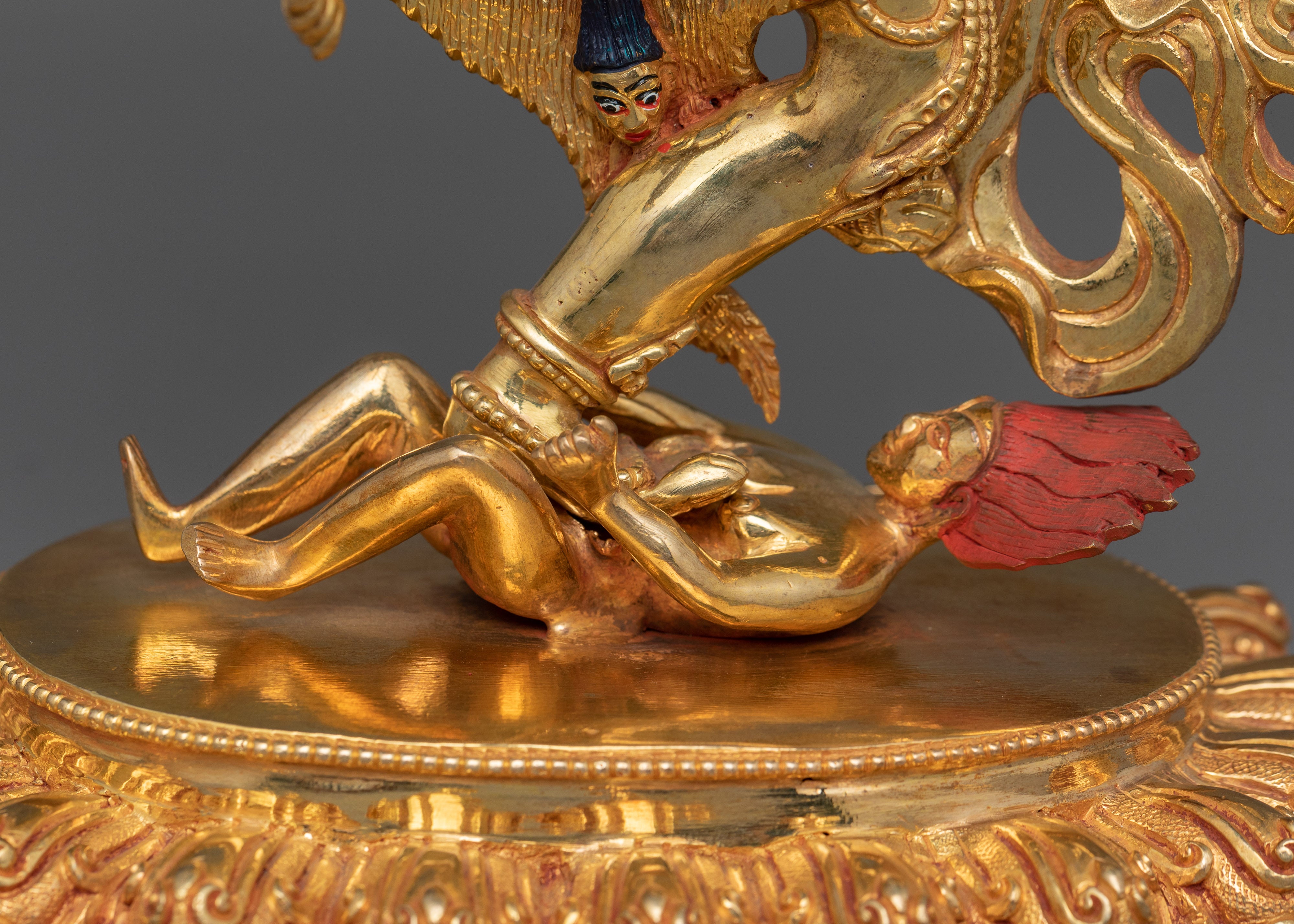 Simhamukha Lion Faced Dakini | Wrathful Goddess