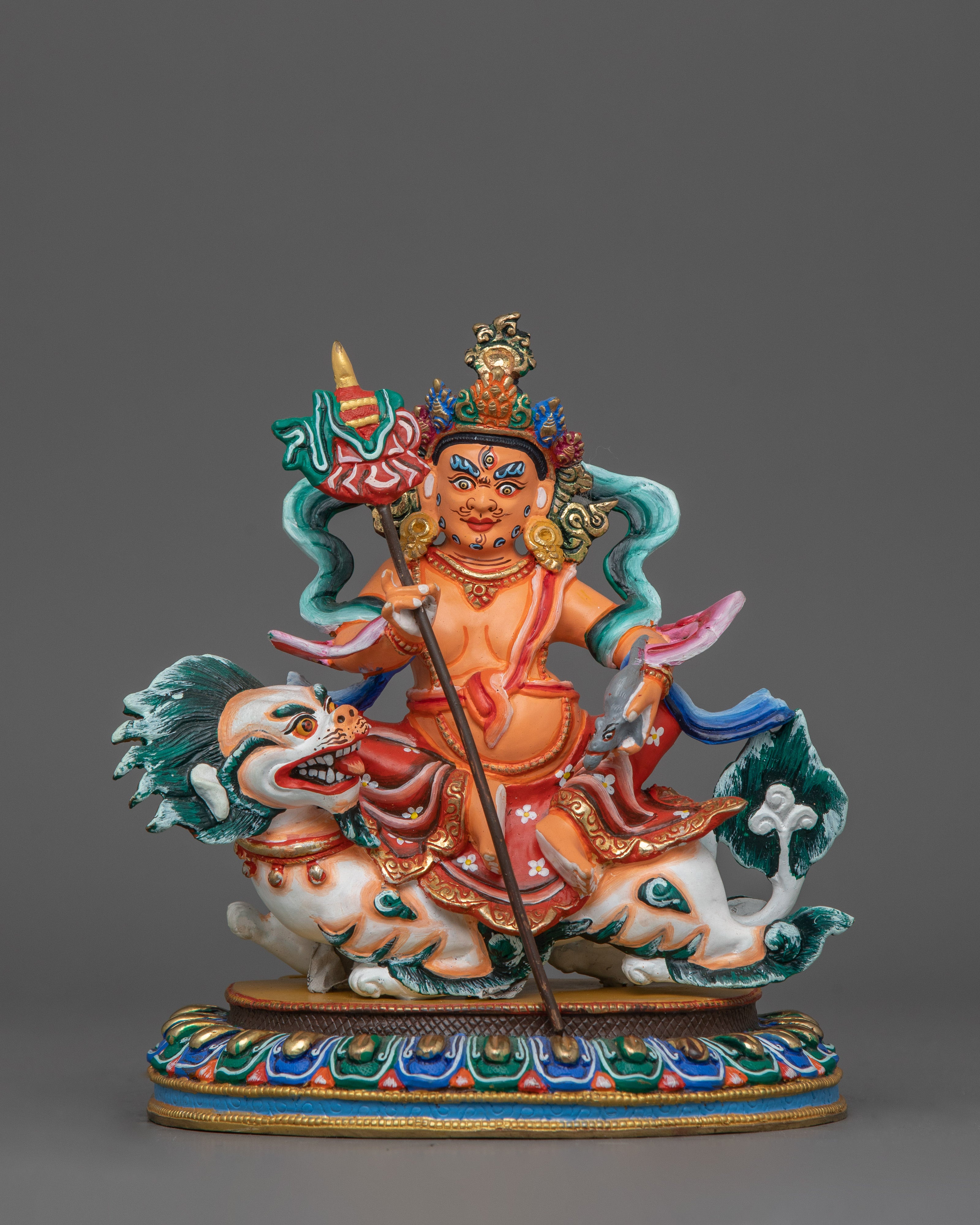 Traditional Statue of Namtoshe | The Wrathful Guardian of Dharma