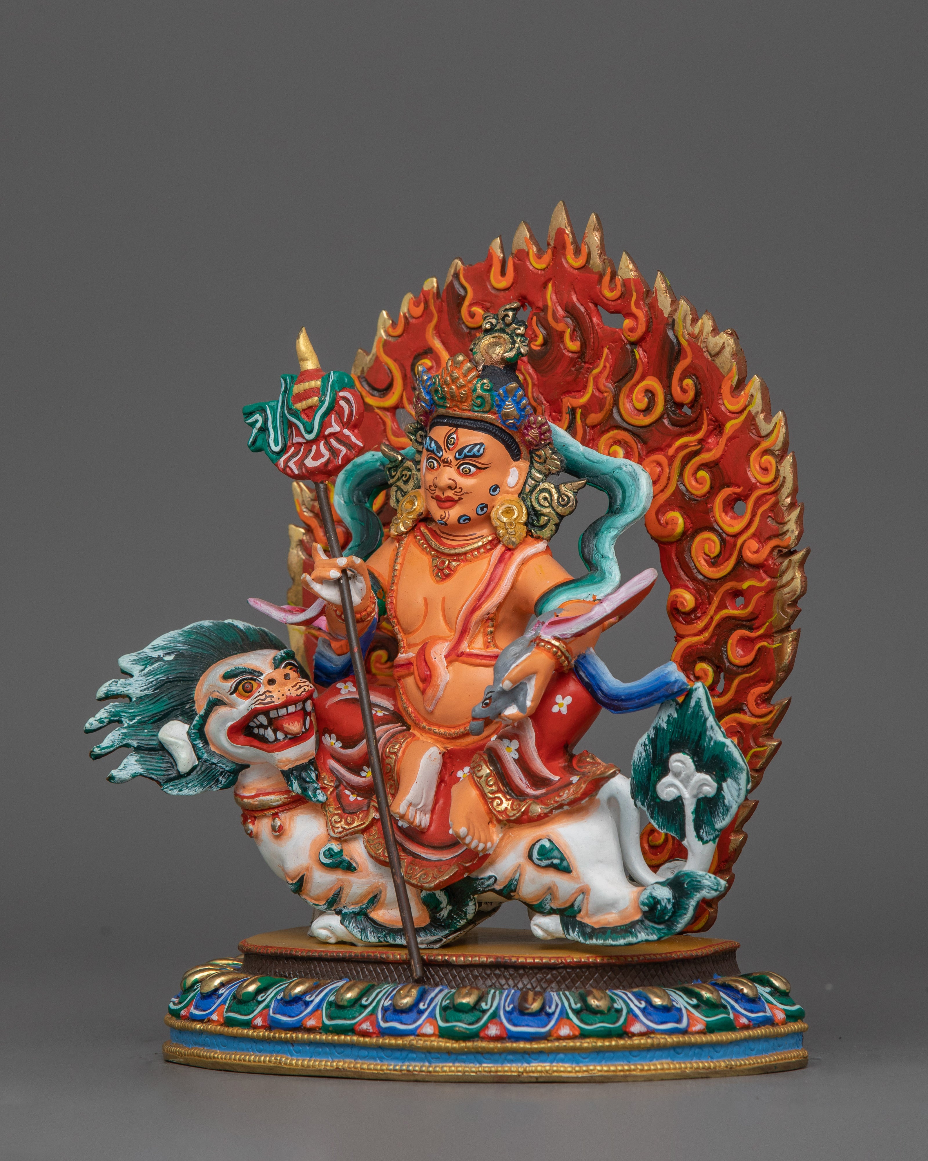 Traditional Statue of Namtoshe | The Wrathful Guardian of Dharma