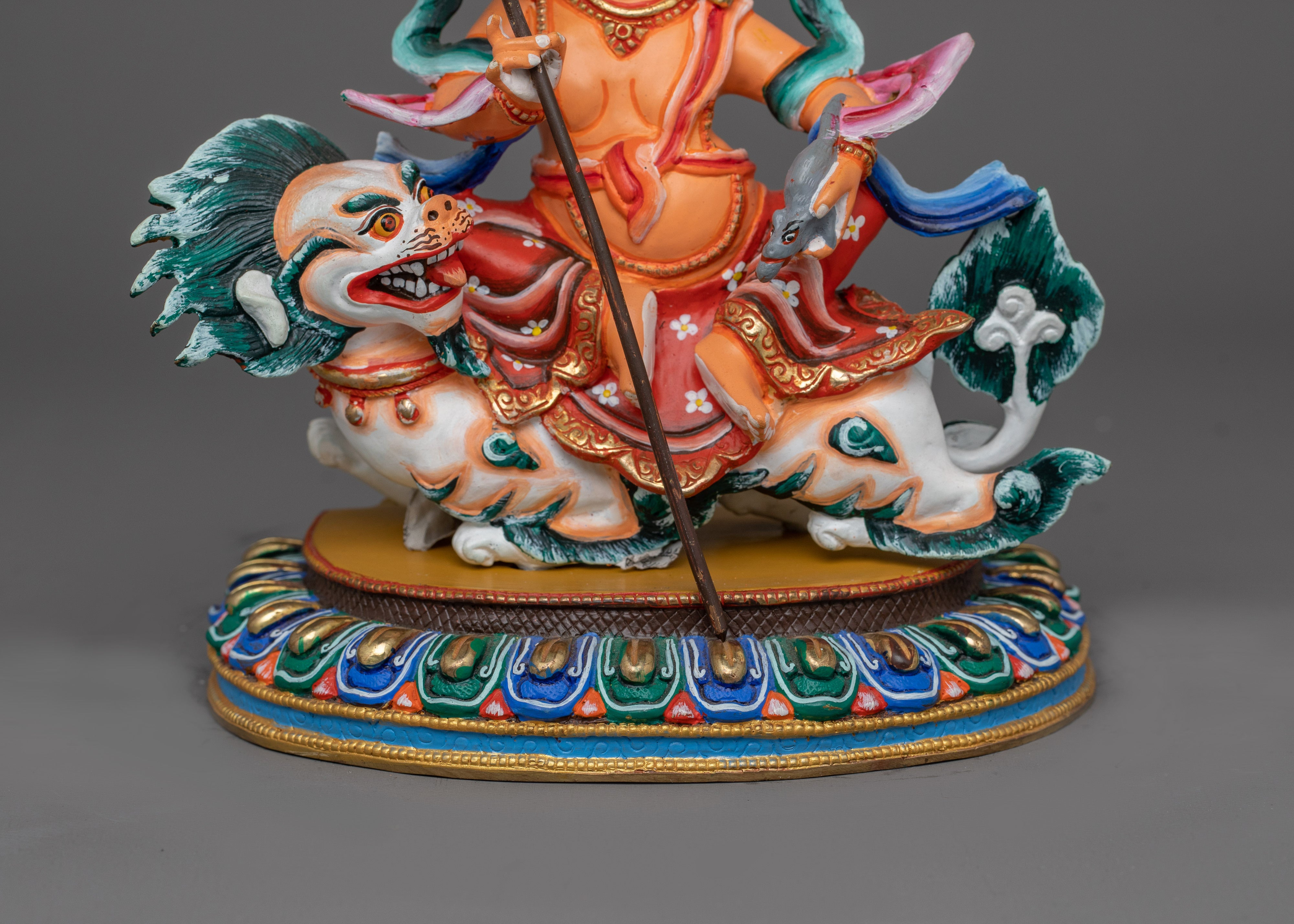 Traditional Statue of Namtoshe | The Wrathful Guardian of Dharma