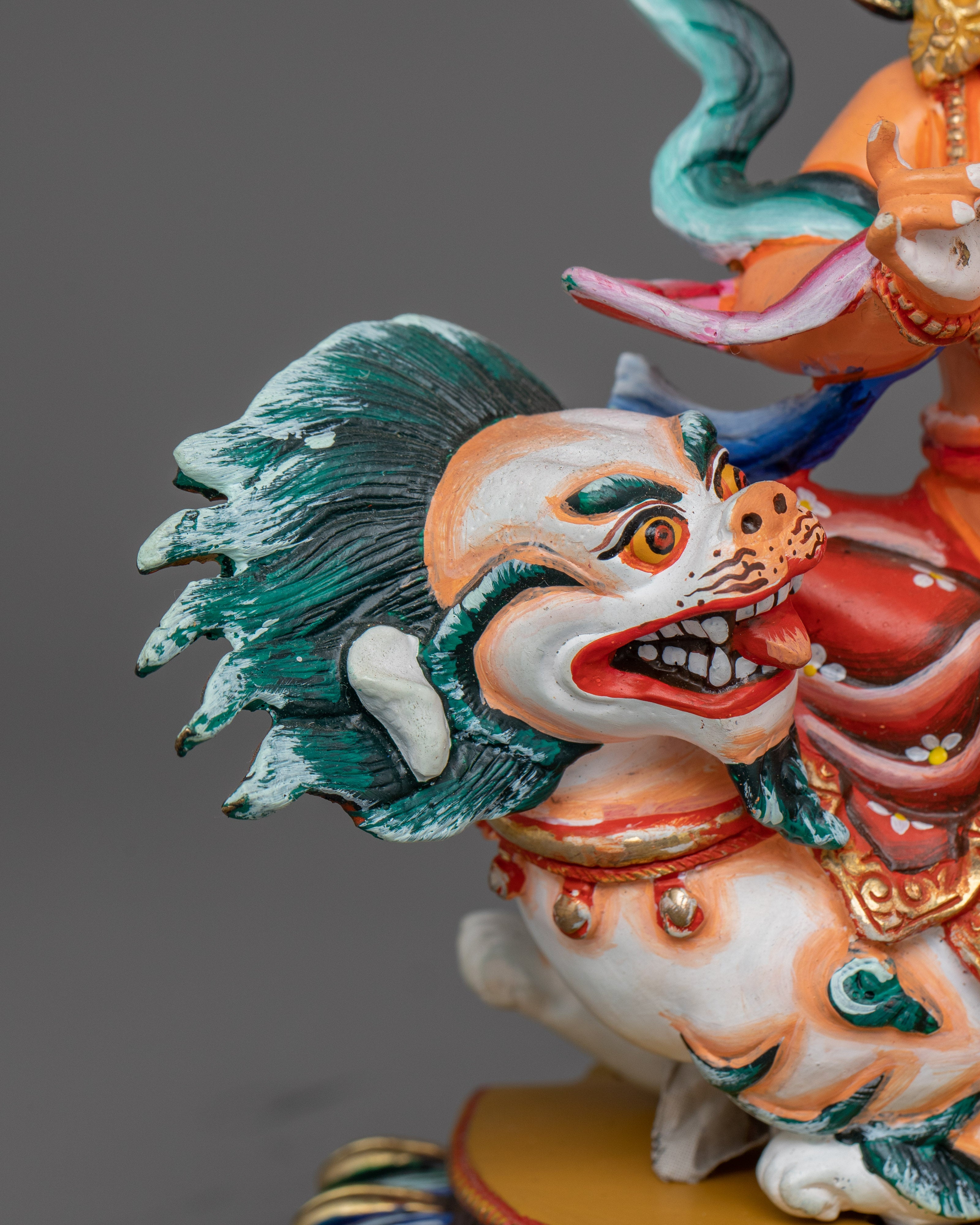 Traditional Statue of Namtoshe | The Wrathful Guardian of Dharma