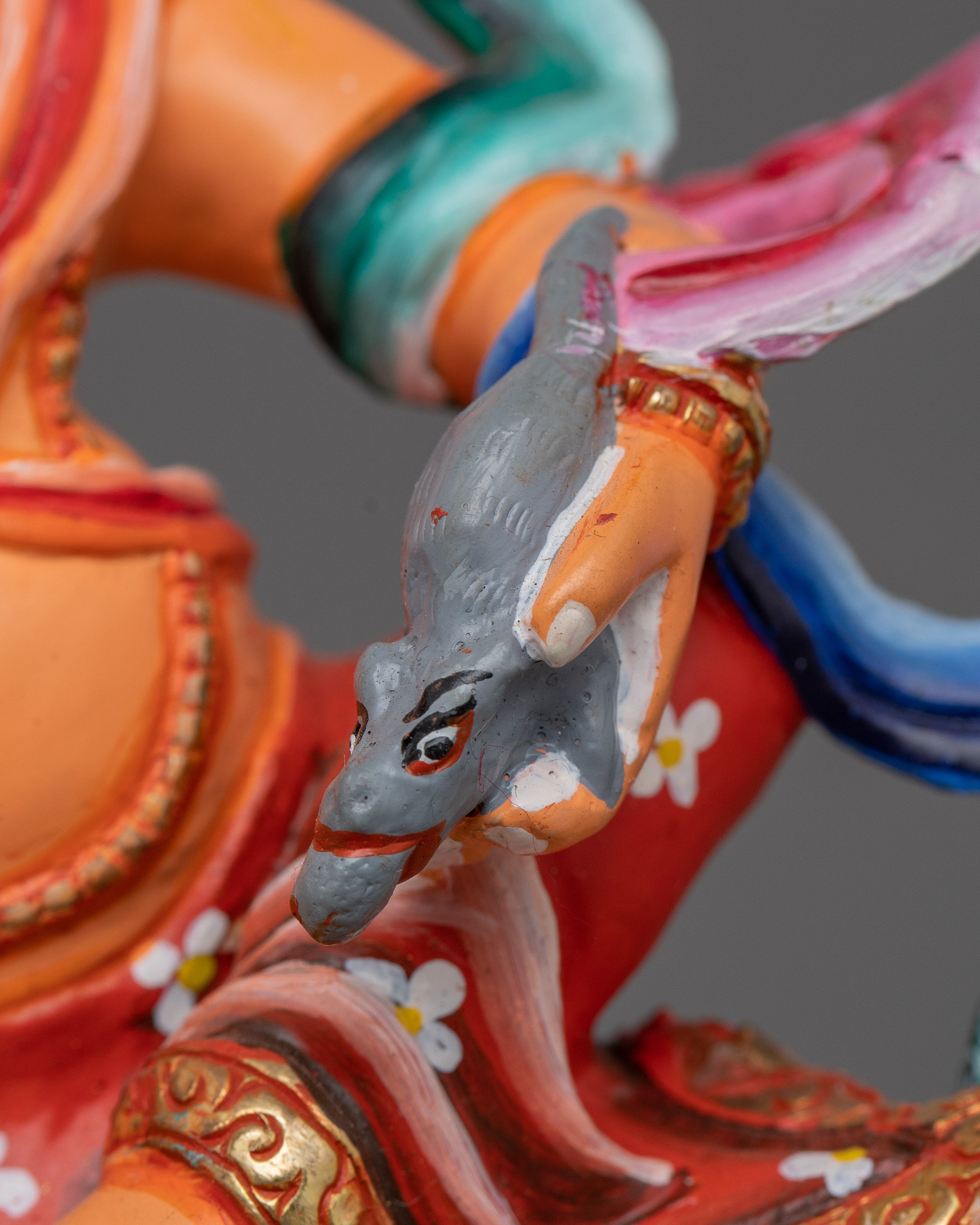 Traditional Statue of Namtoshe | The Wrathful Guardian of Dharma