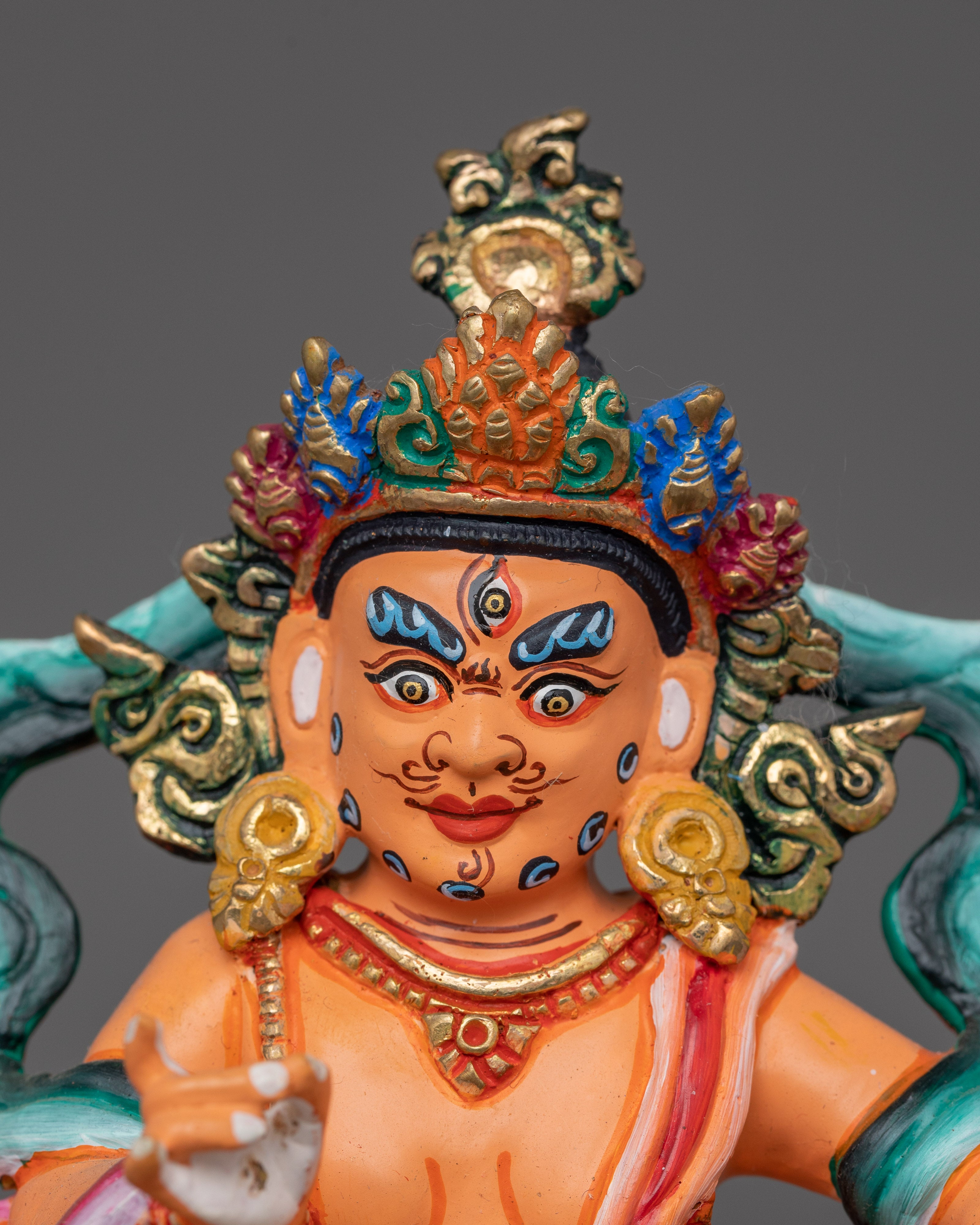 Traditional Statue of Namtoshe | The Wrathful Guardian of Dharma