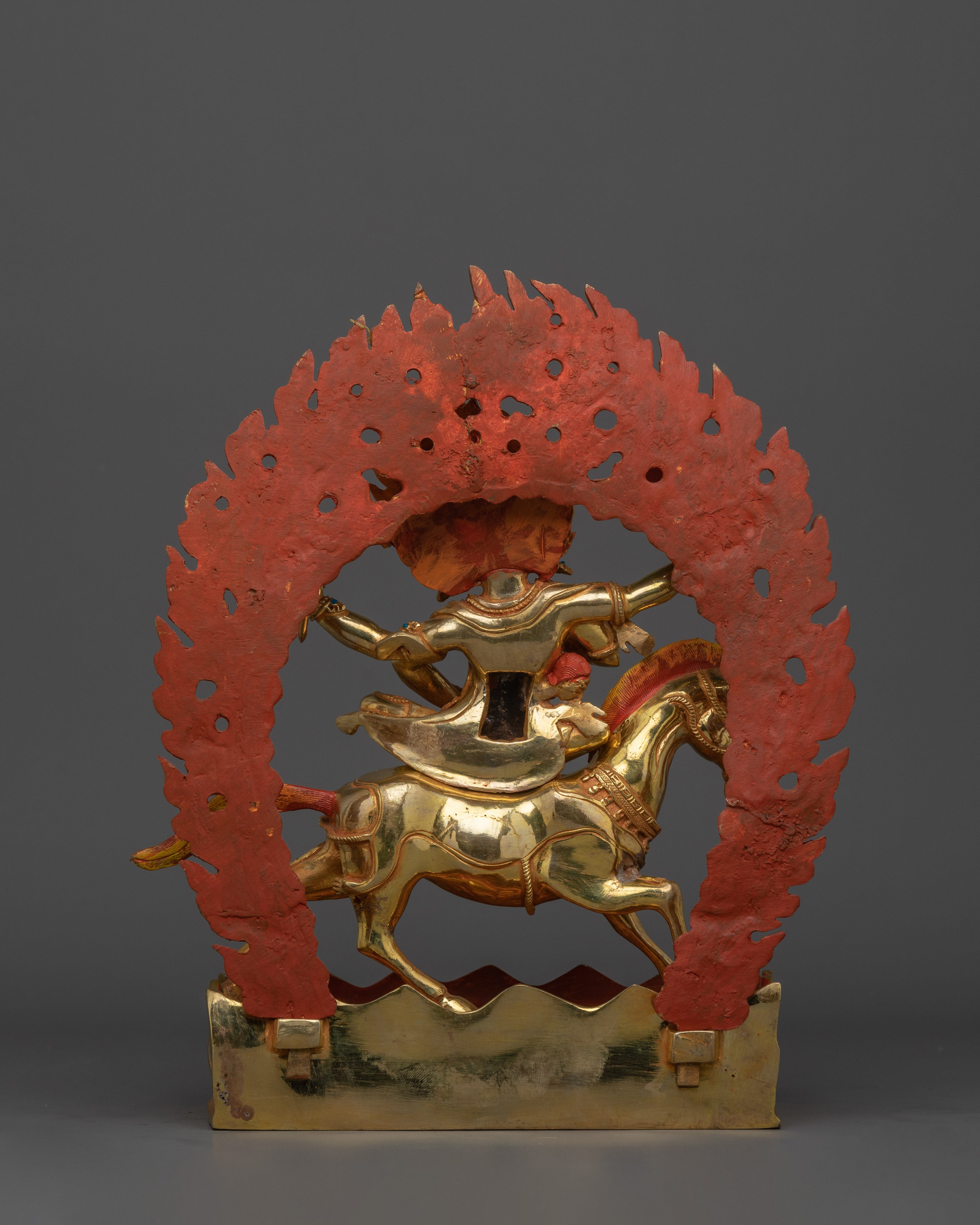 Himalayan Statue of 4 Armed Palden Lhamo | The Wrathful Goddess of Protection