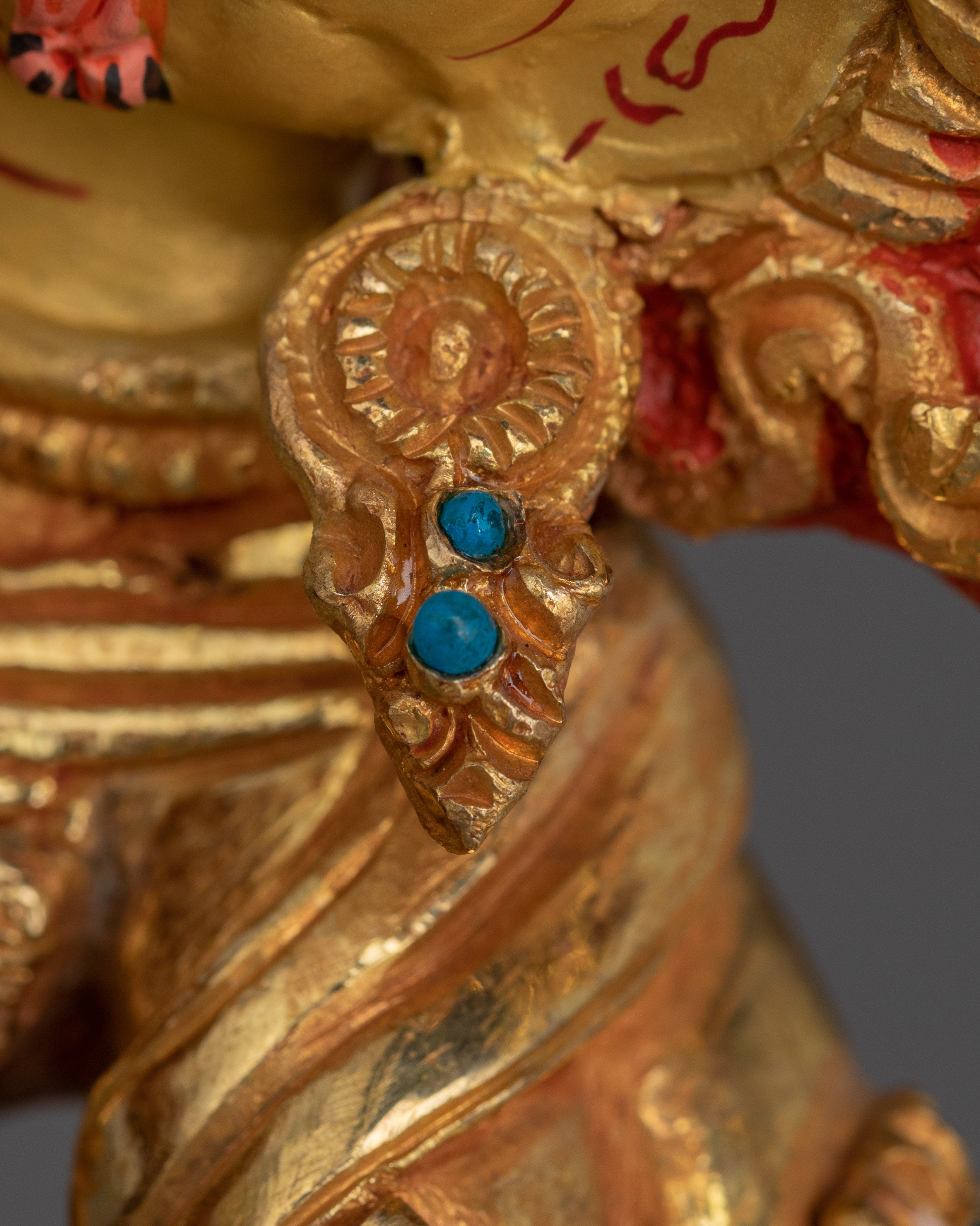 Himalayan Statue of 4 Armed Palden Lhamo | The Wrathful Goddess of Protection