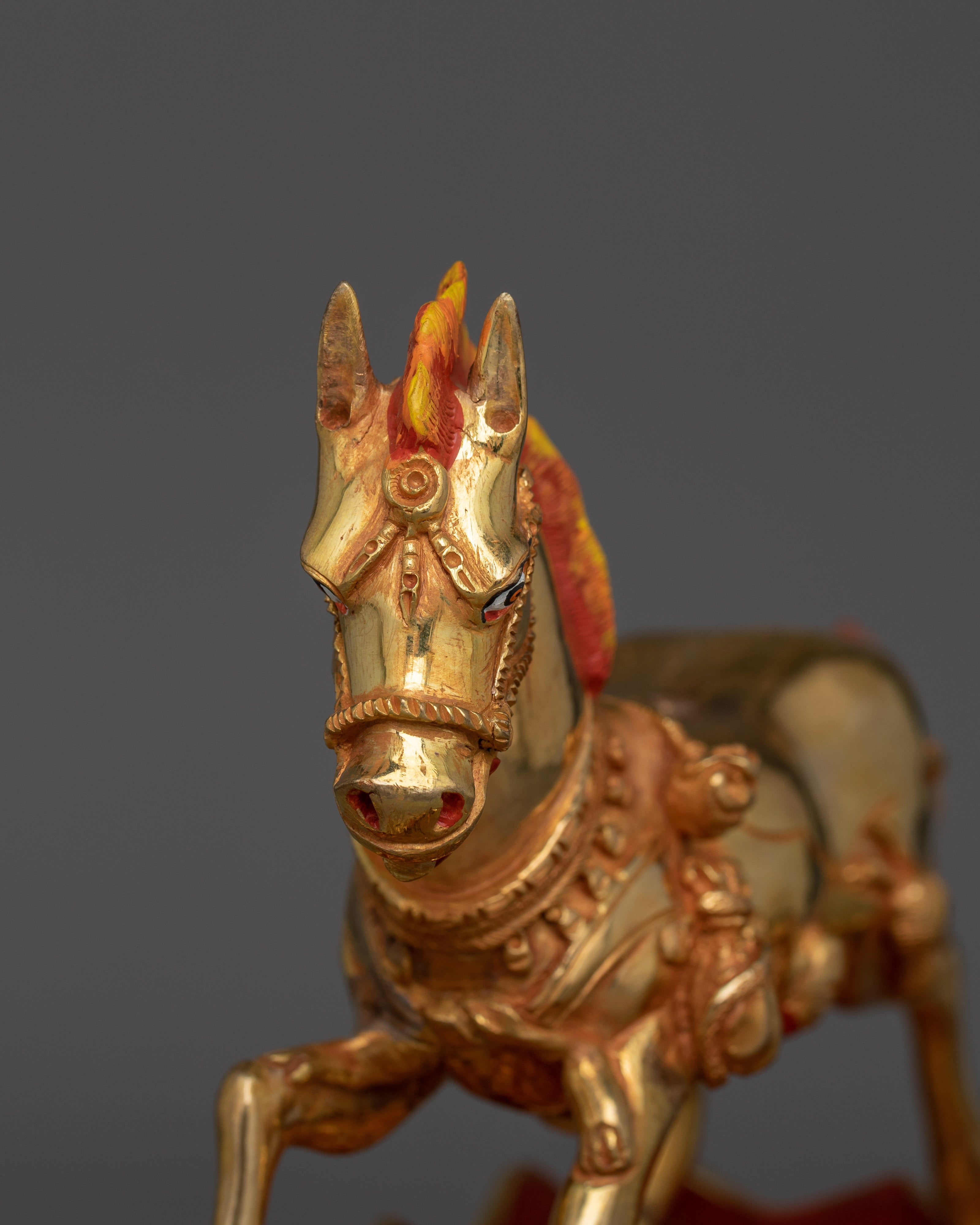 Himalayan Statue of 4 Armed Palden Lhamo | The Wrathful Goddess of Protection