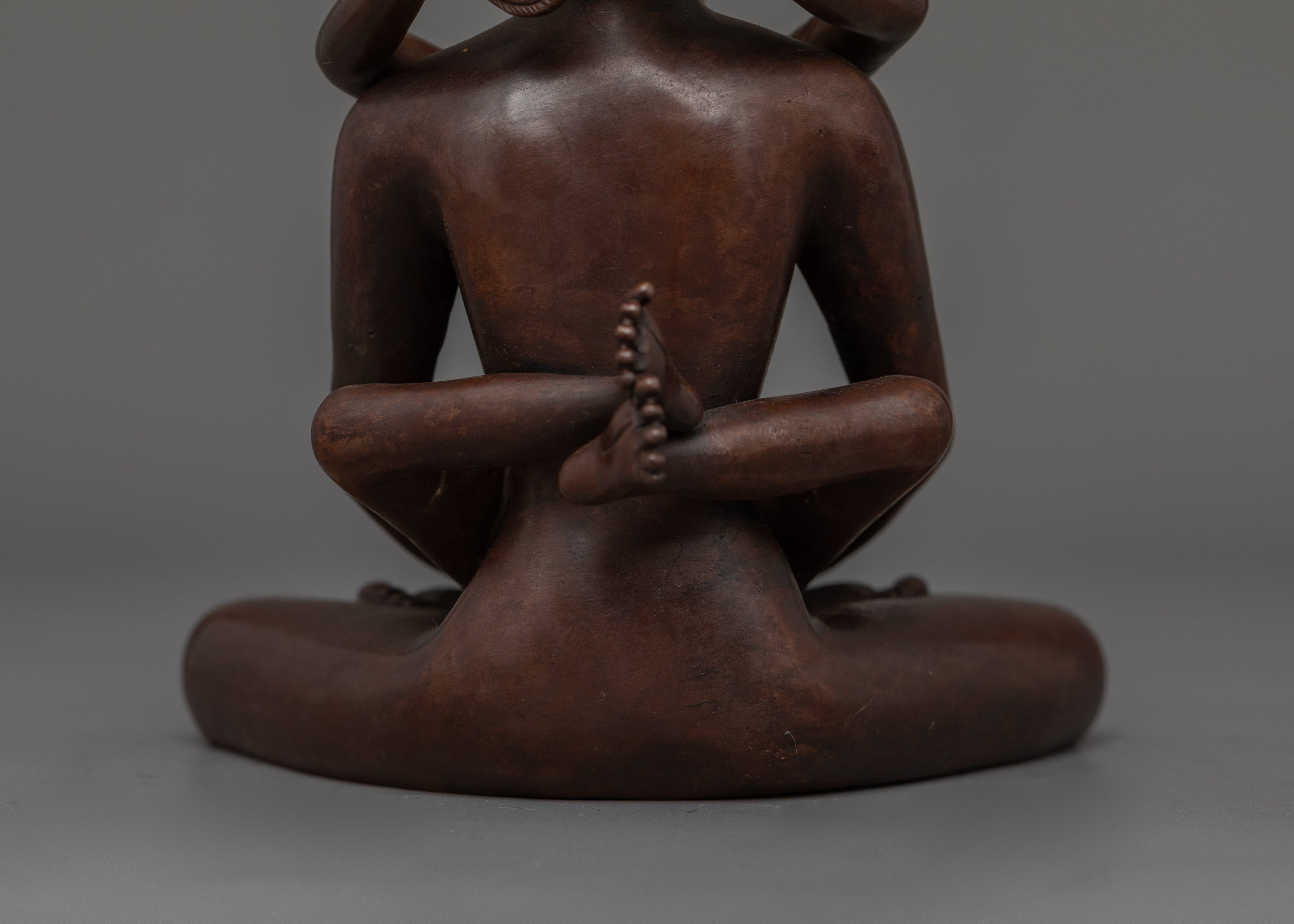 Traditional Sculpture of Samanthabhadra with consort | The Unifier of Wisdom