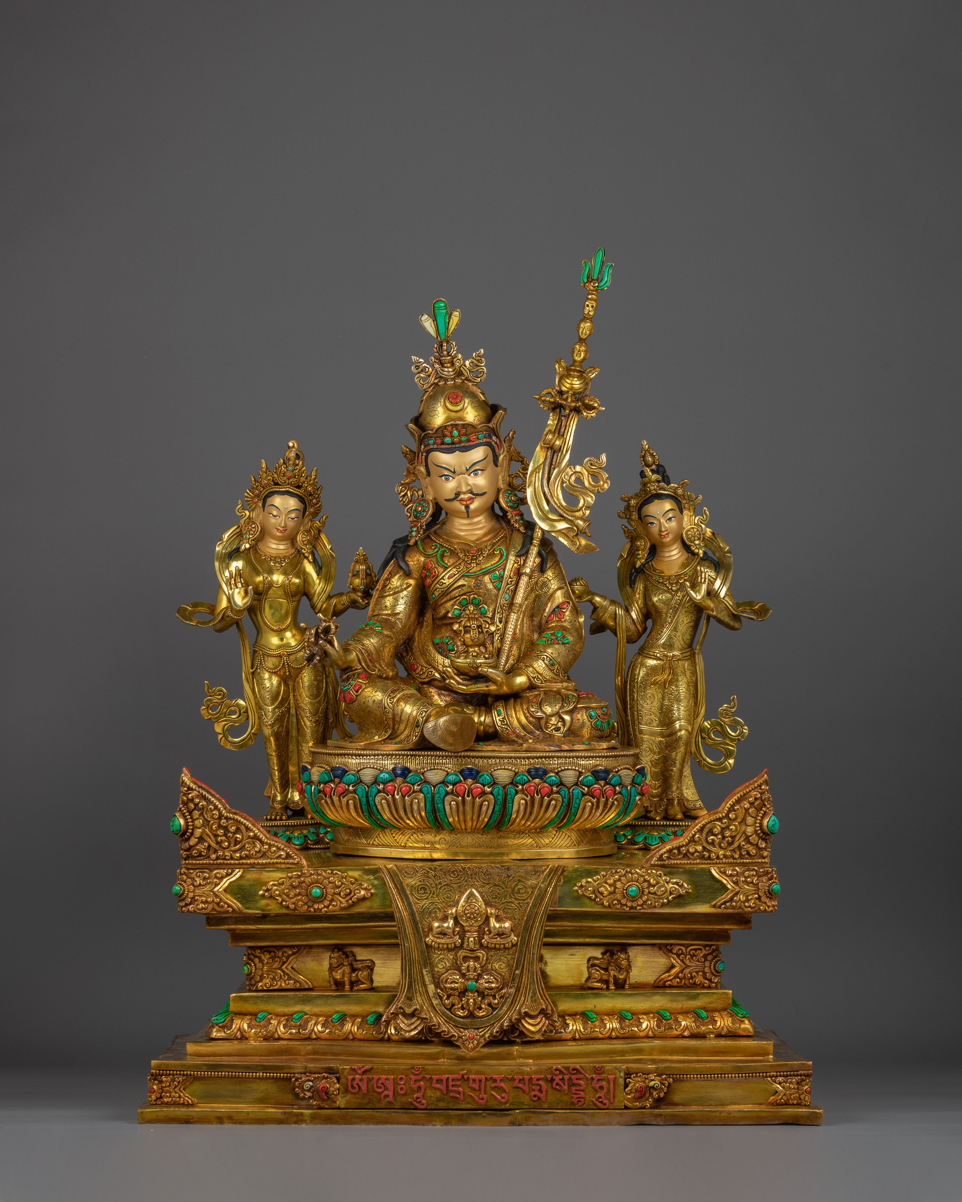 Guru Rinpoche Set with Consort | The Spiritual Protector