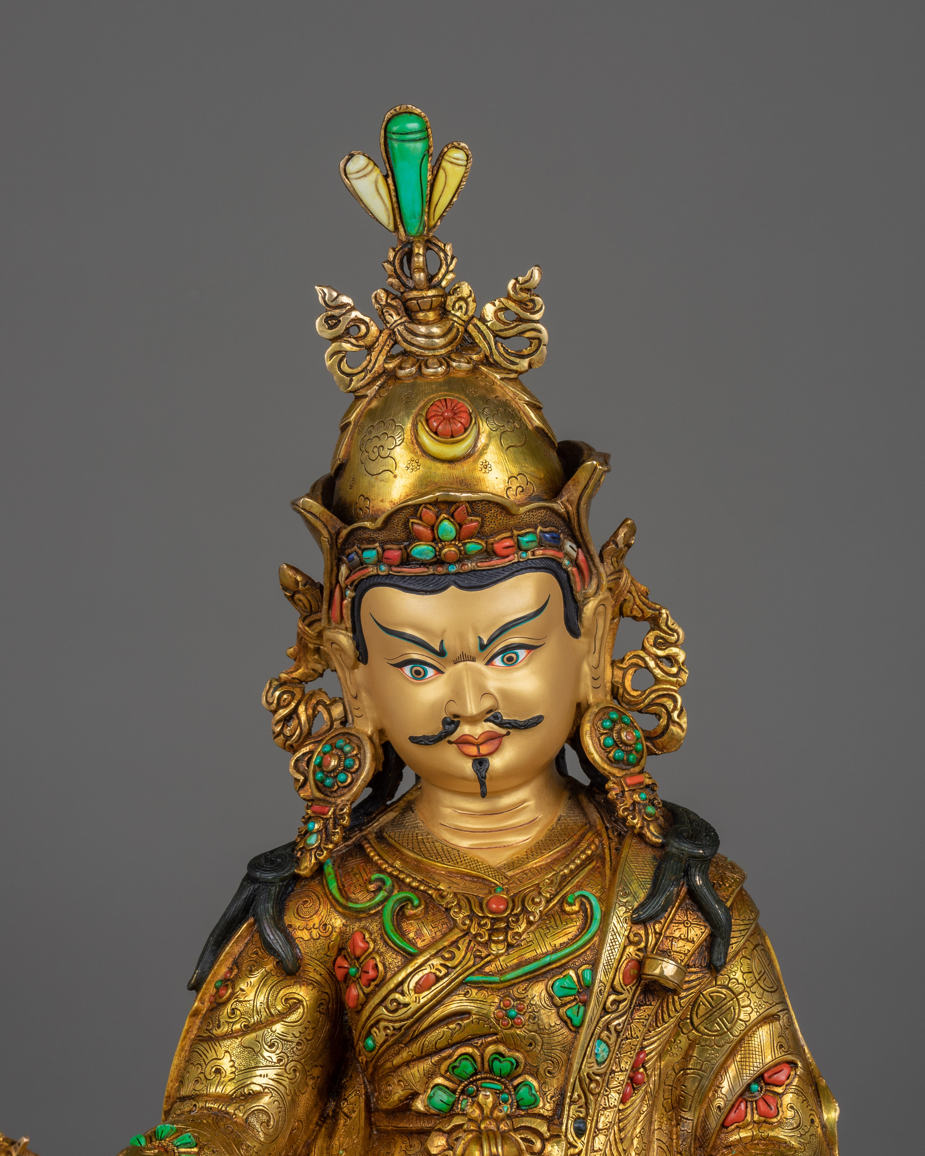 Guru Rinpoche Set with Consort | The Spiritual Protector