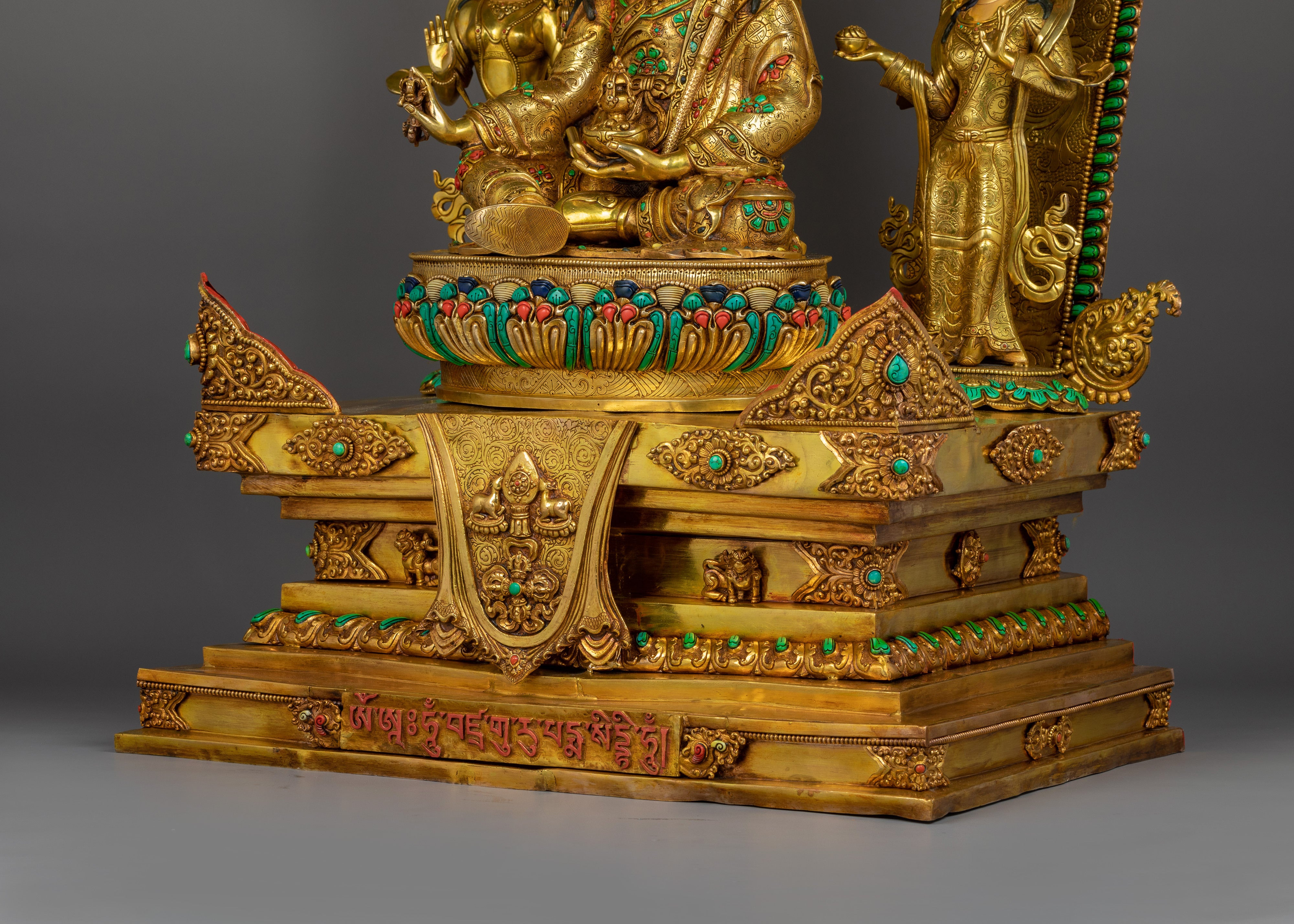 Guru Rinpoche Set with Consort | The Spiritual Protector
