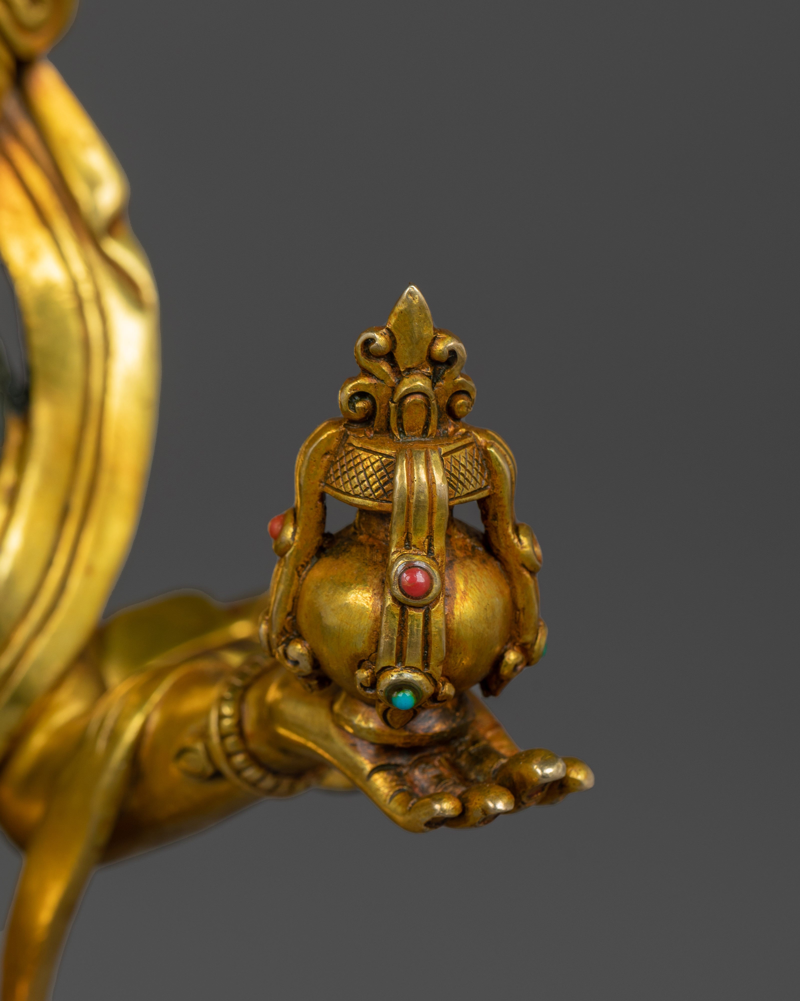 Traditional Tibetan Deity Guru Rinpoche | The Lotus-Born Master