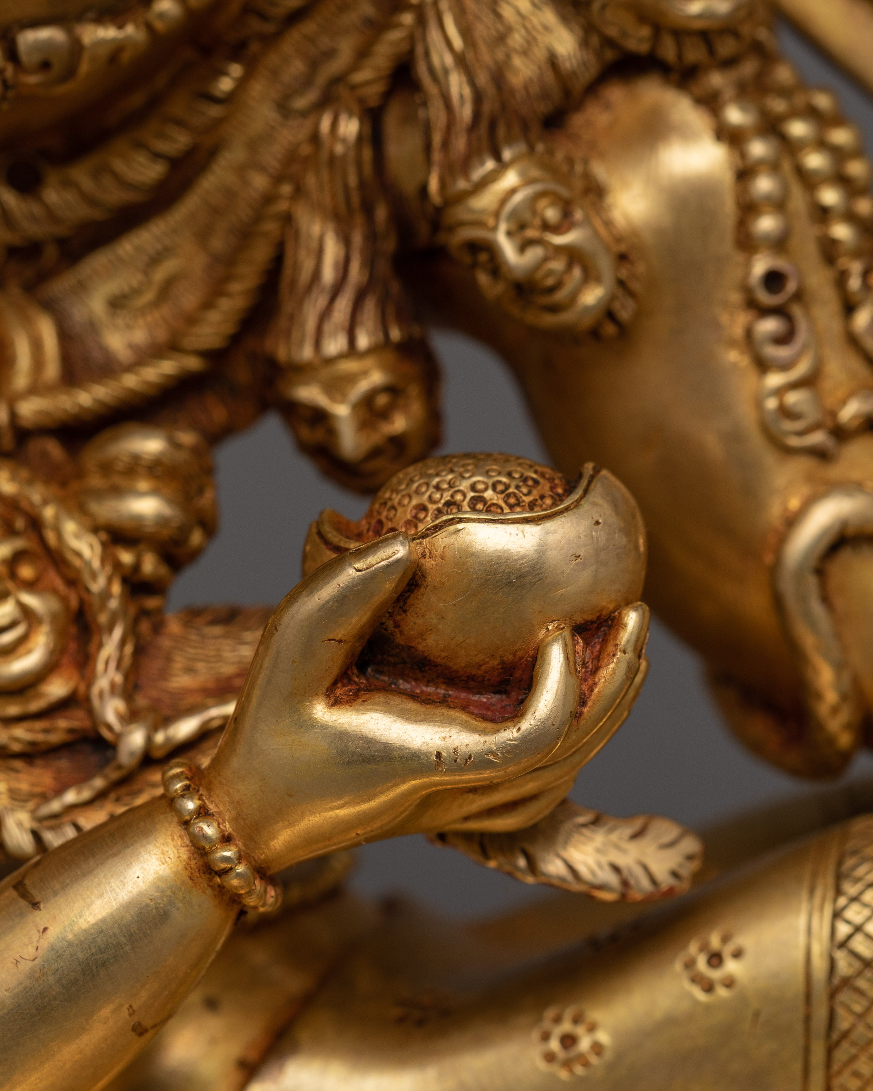 Traditional Himalayan Art of Six Armed Mahakala | The Six-Armed Protector