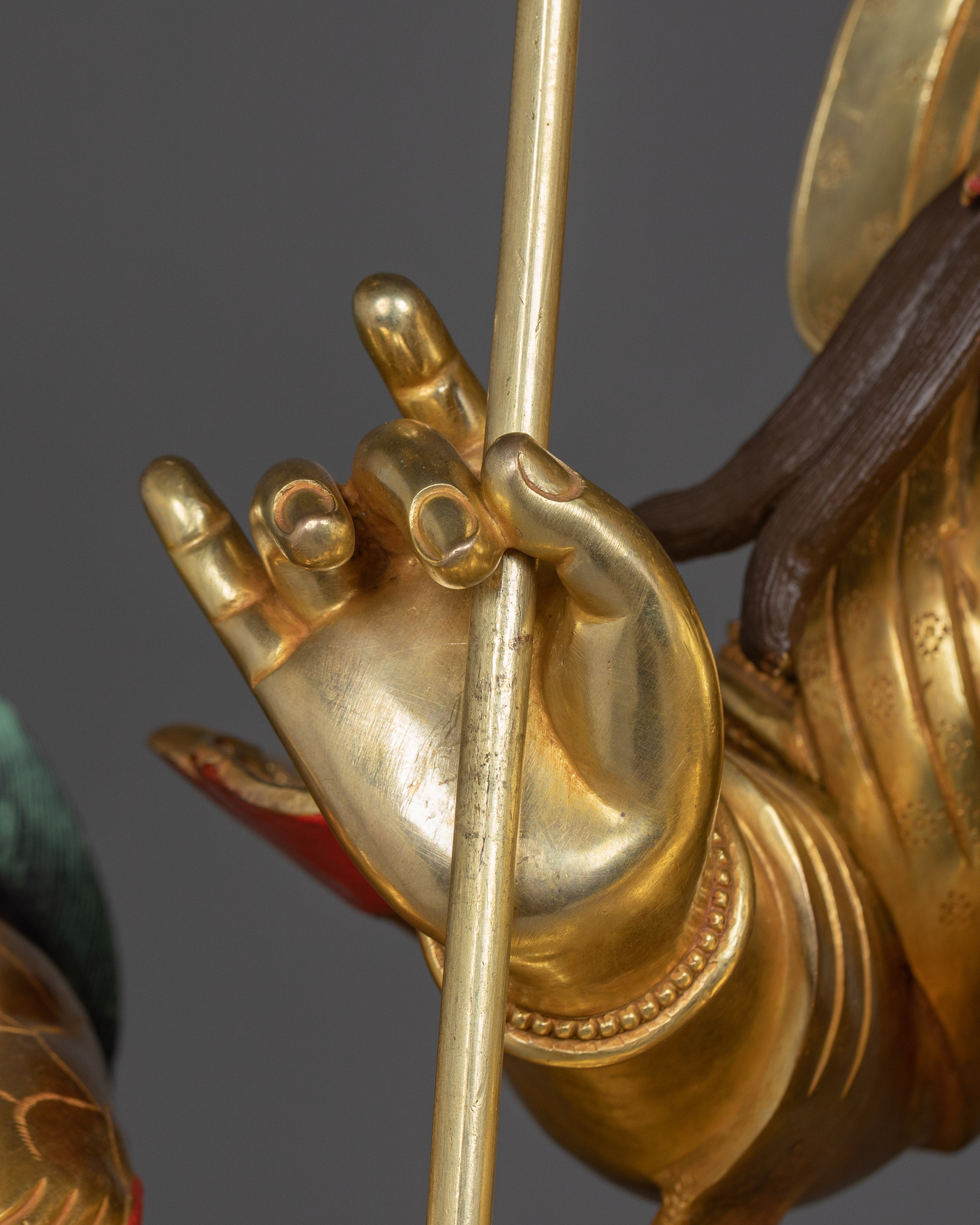 Handcrafted Tibetan Namtoshe Statue | Lord of Wealth