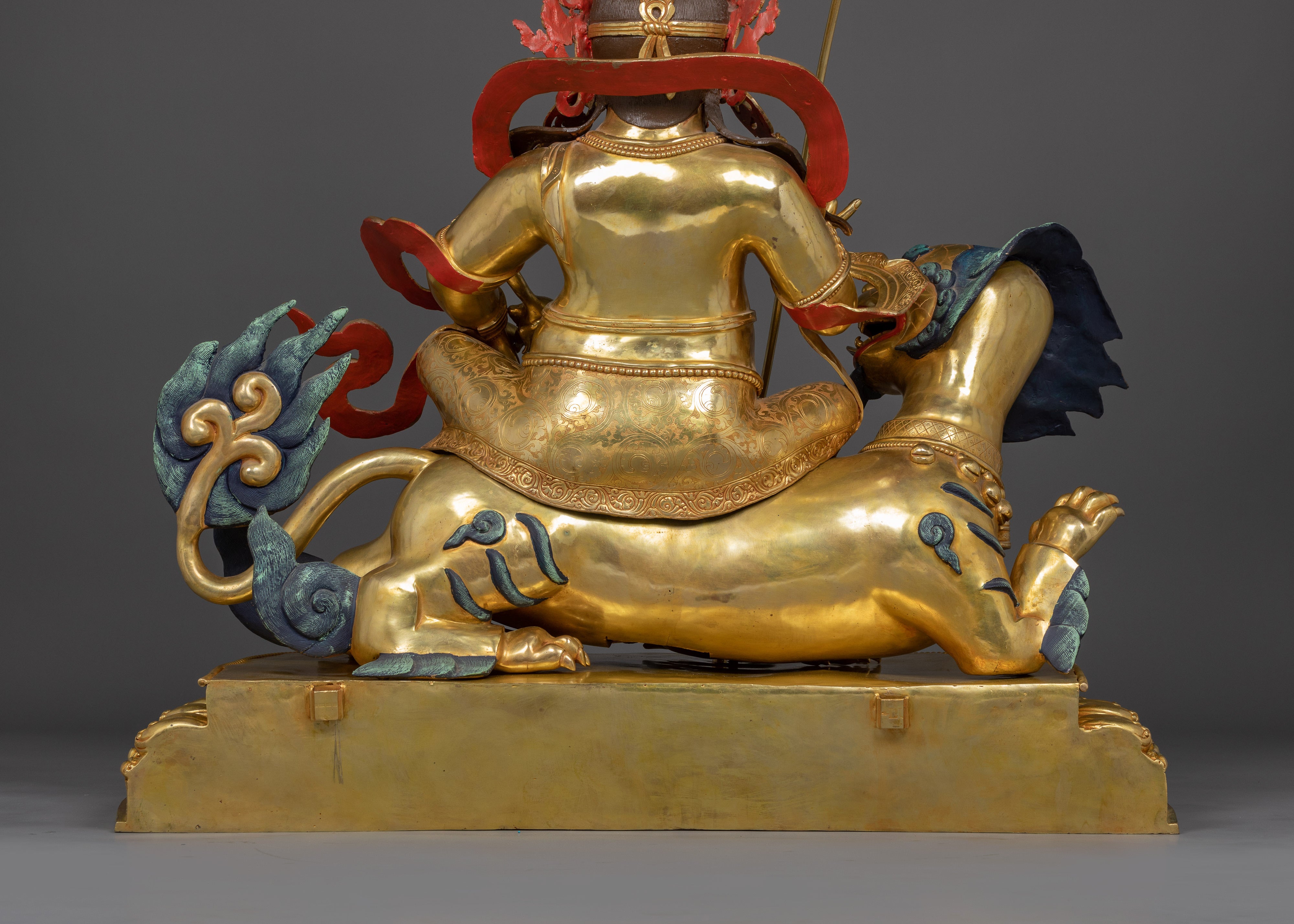 Handcrafted Tibetan Namtoshe Statue | Lord of Wealth