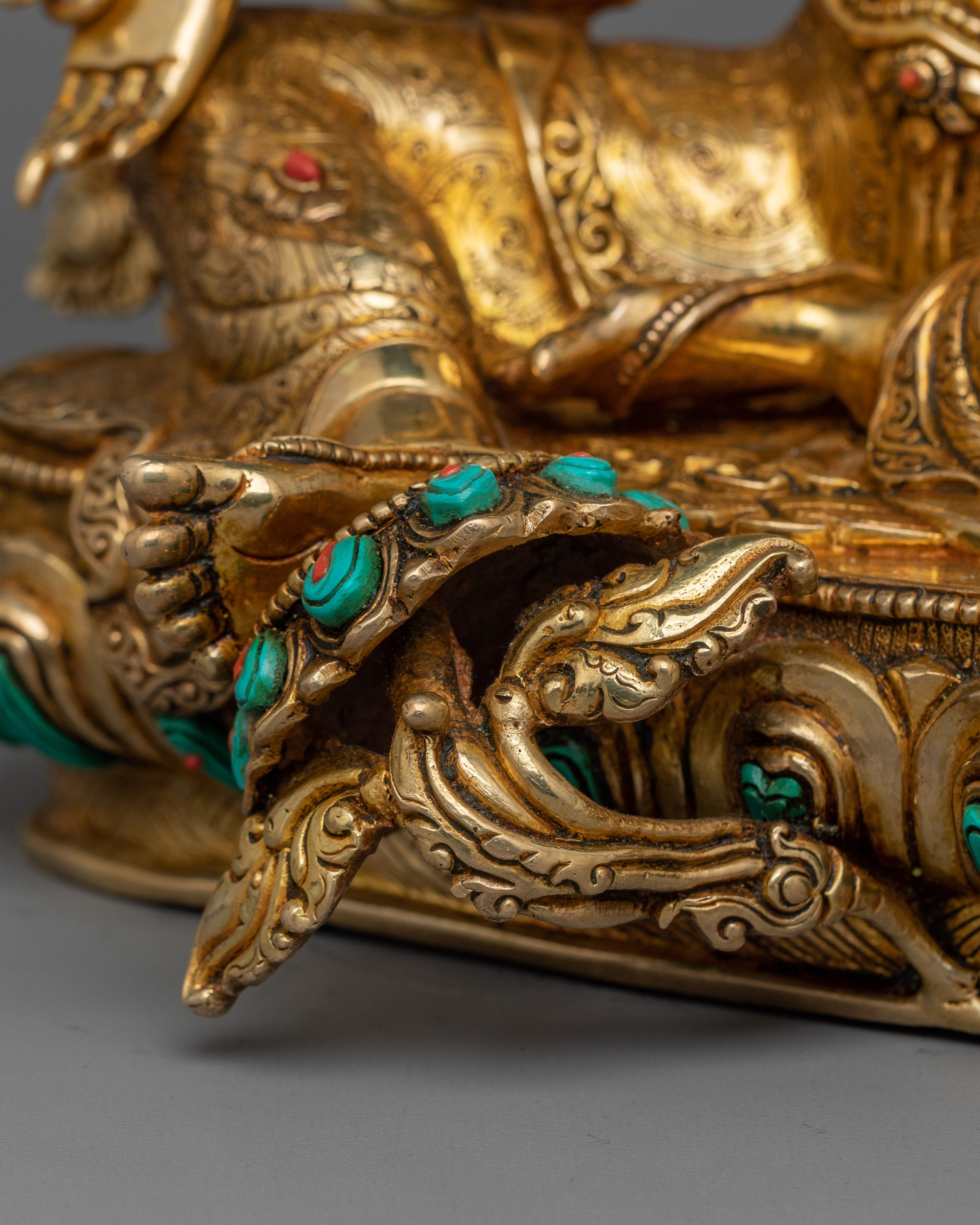 Tibetan Statue of Green Tara | Guardian of Buddhist Teachings