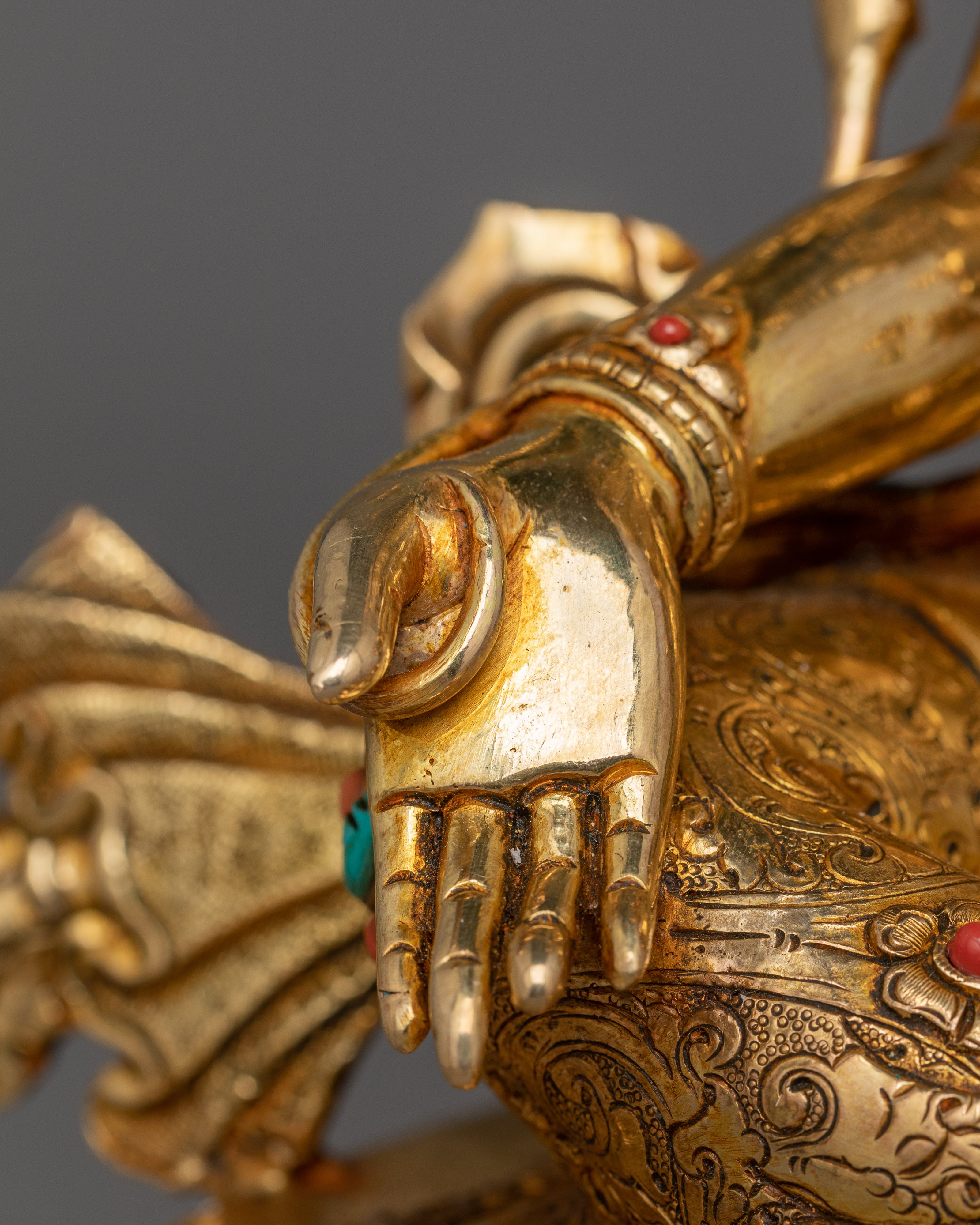 Tibetan Statue of Green Tara | Guardian of Buddhist Teachings