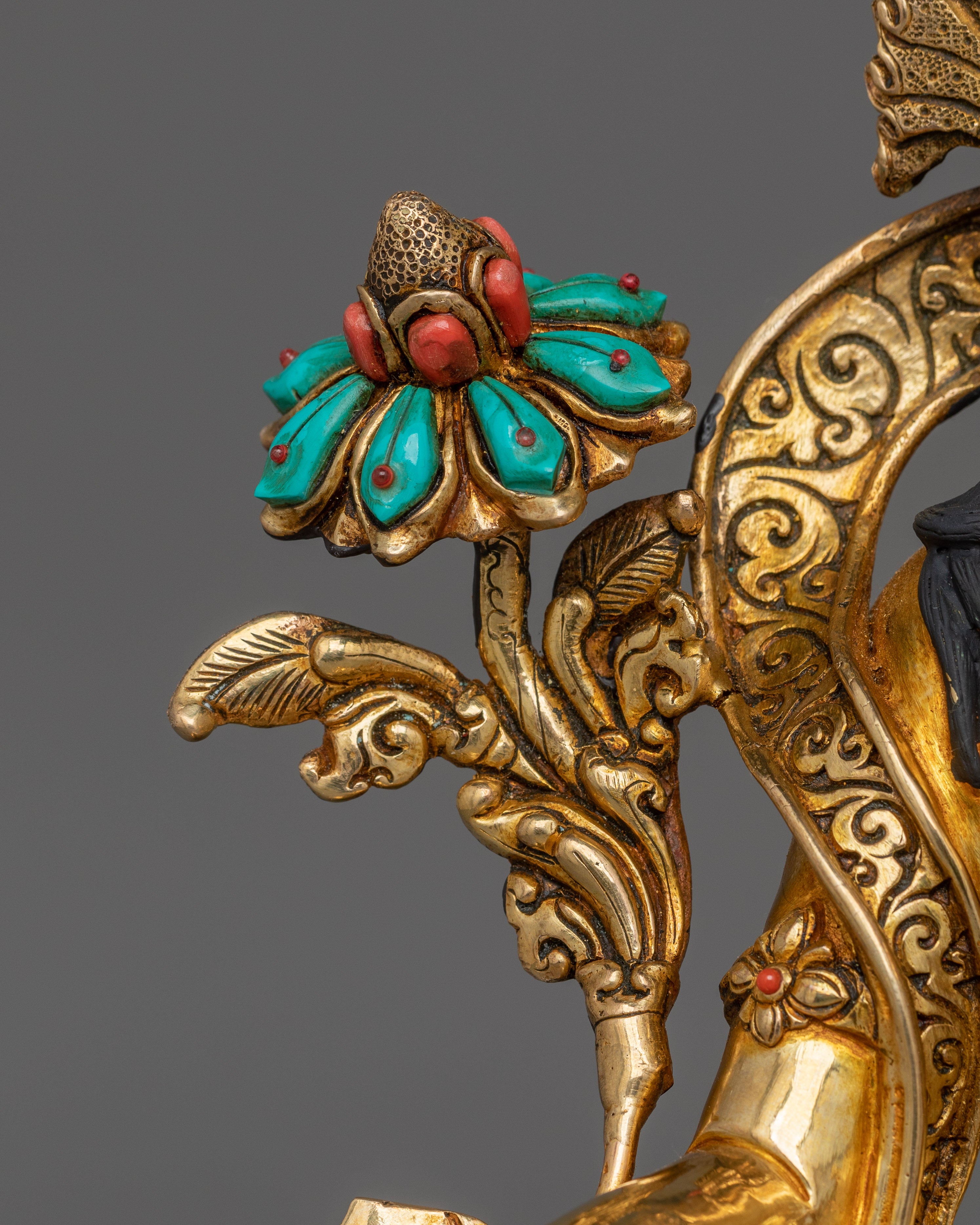 Tibetan Statue of Green Tara | Guardian of Buddhist Teachings