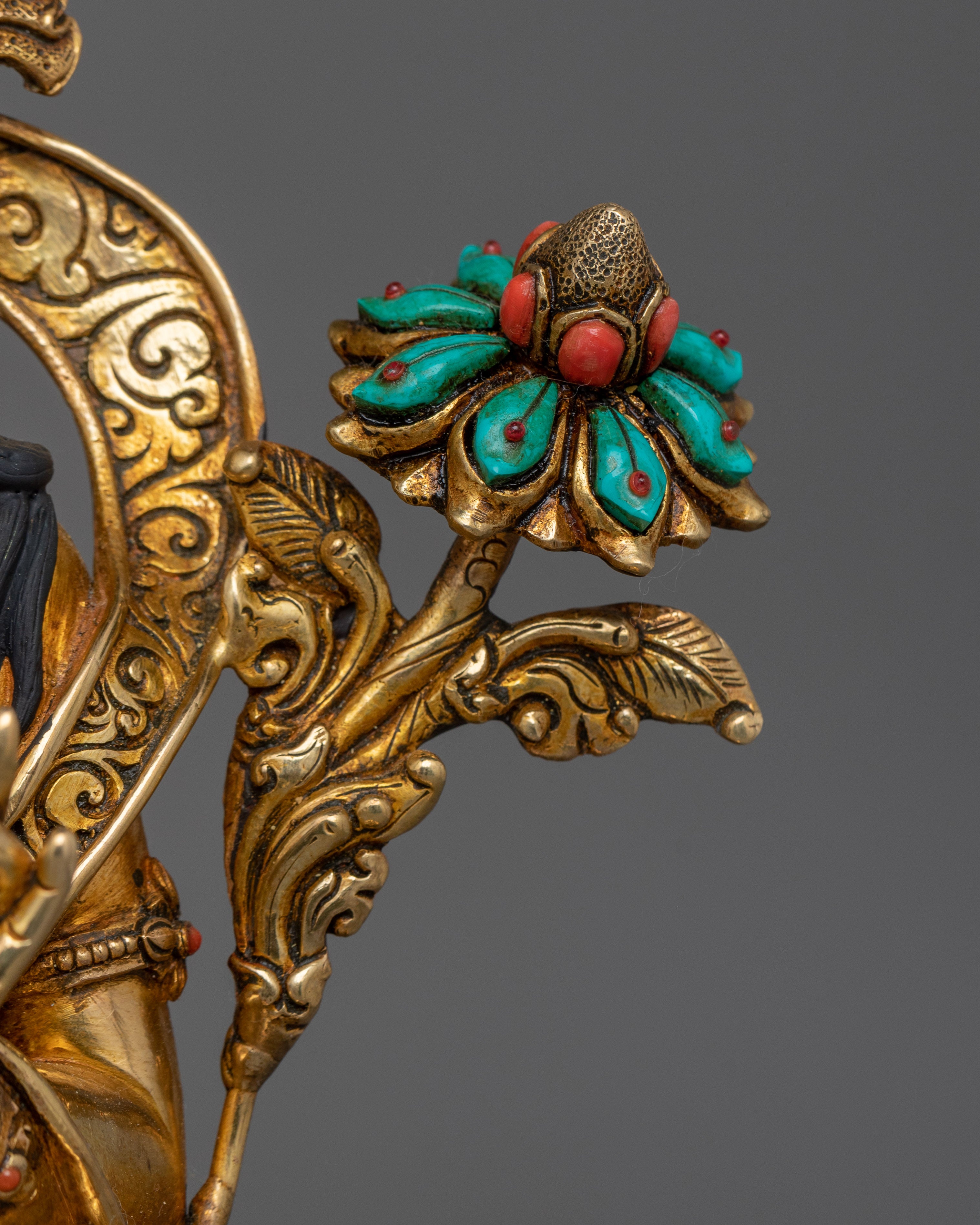 Tibetan Statue of Green Tara | Guardian of Buddhist Teachings