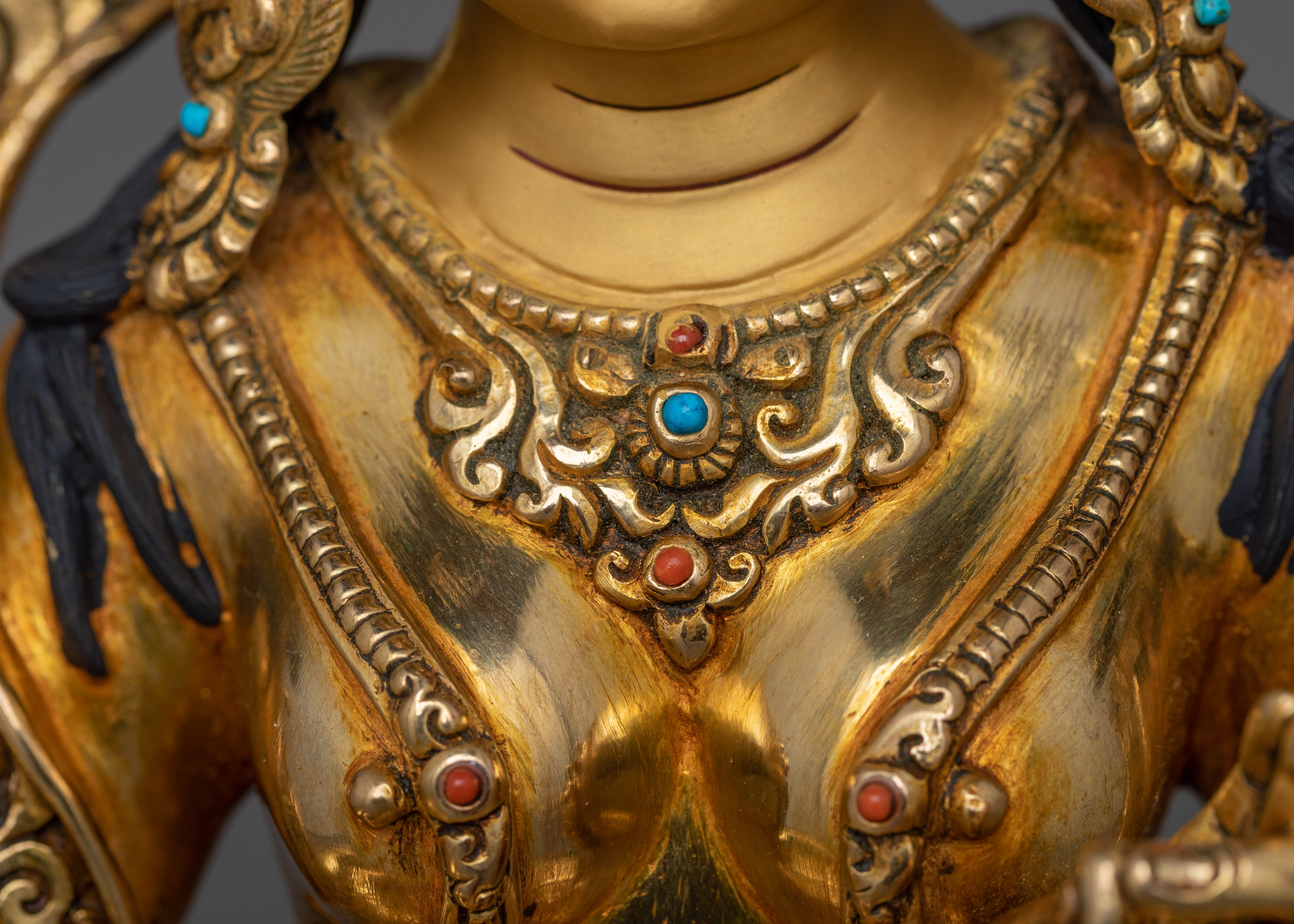 Tibetan Statue of Green Tara | Guardian of Buddhist Teachings