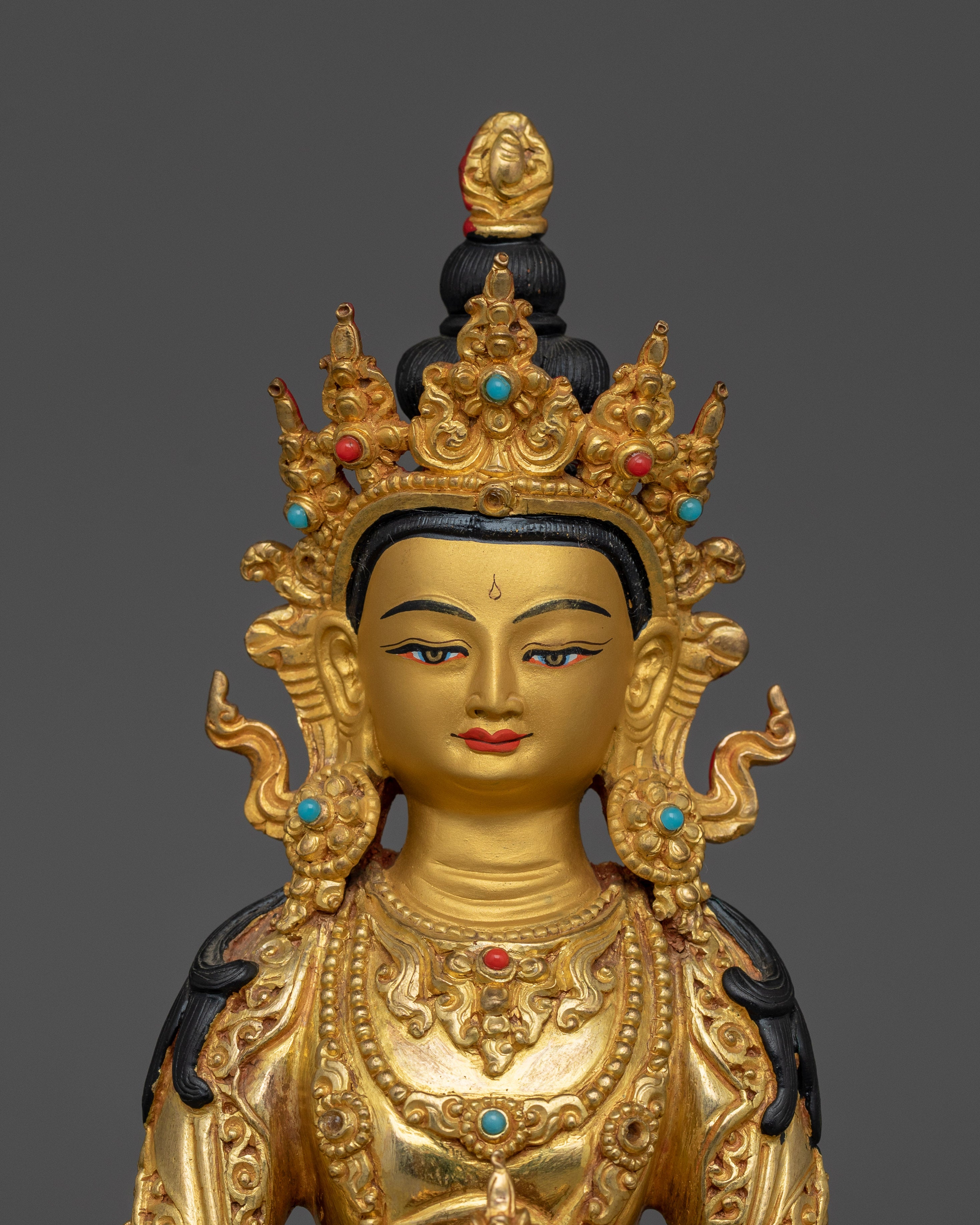 Traditional Statue of Amitayus | The Buddha of Longevity
