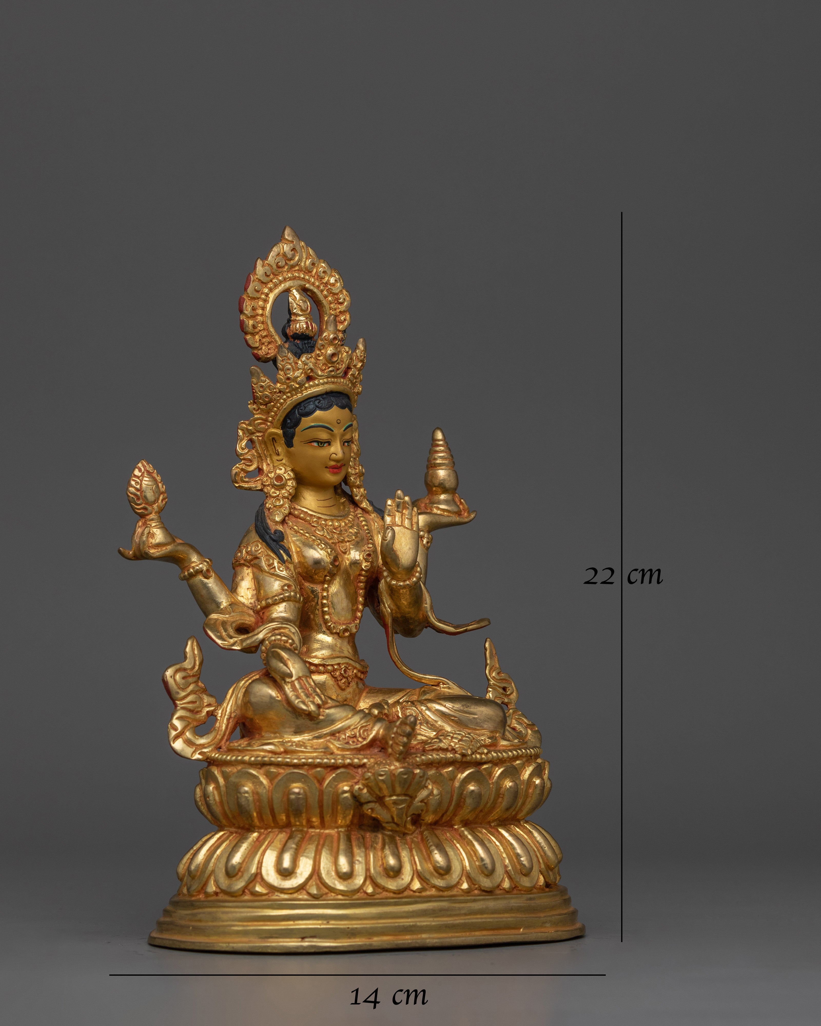 handmade-statue-of-laxmi